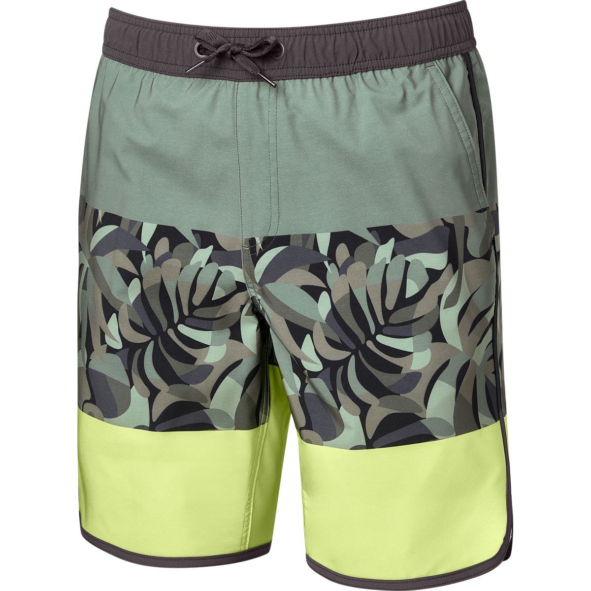 Ripzone Men's Rylan 2.0 Striped 19" Quick-Dry Swim Trunks