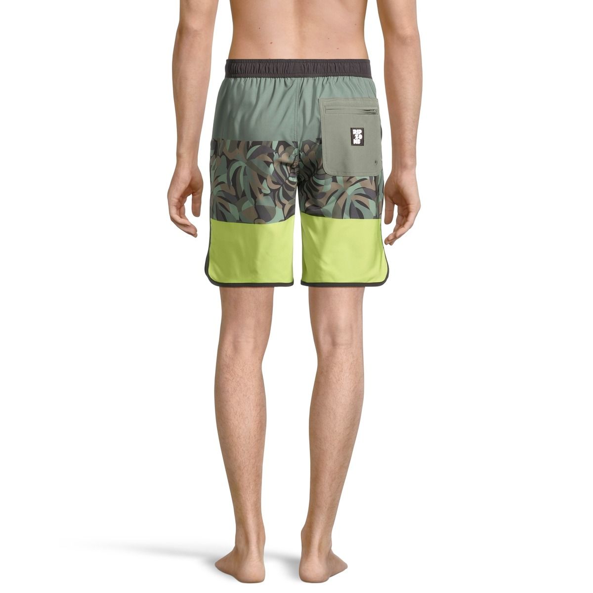 Ripzone Men's Rylan 2.0 Striped 19" Quick-Dry Swim Trunks