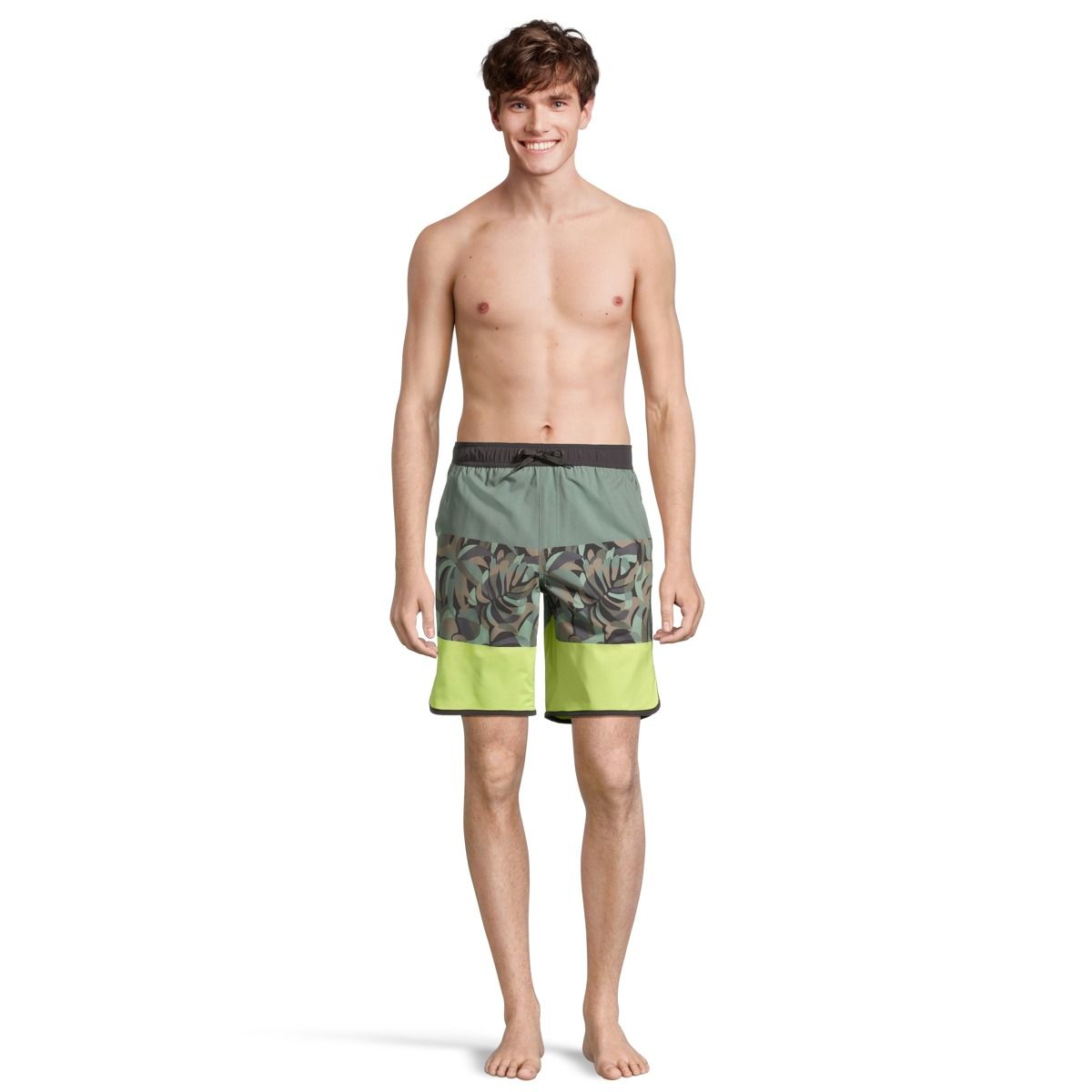 Ripzone Men's Rylan 2.0 Striped 19" Quick-Dry Swim Trunks