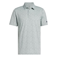 adidas Golf Men's Tango Printed Polo T-Shirt Front_Flat