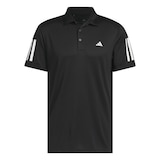 Adidas Golf Men's Core 3-stripe Performance Golf Shirt Front_Flat