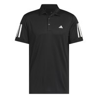 adidas Golf Men's Core 3-Stripe Polo T-Shirt Front_Flat