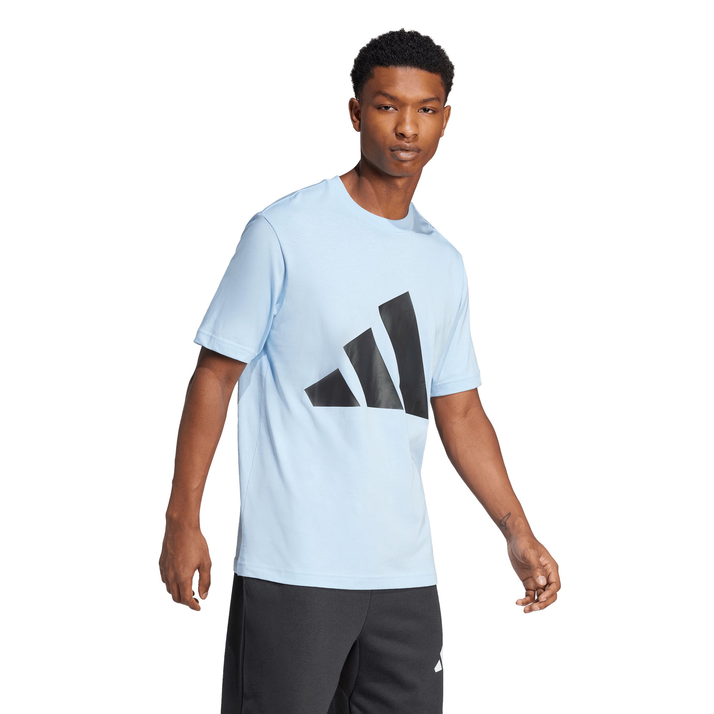 adidas Men's Sportswear Essentials Big Logo T Shirt