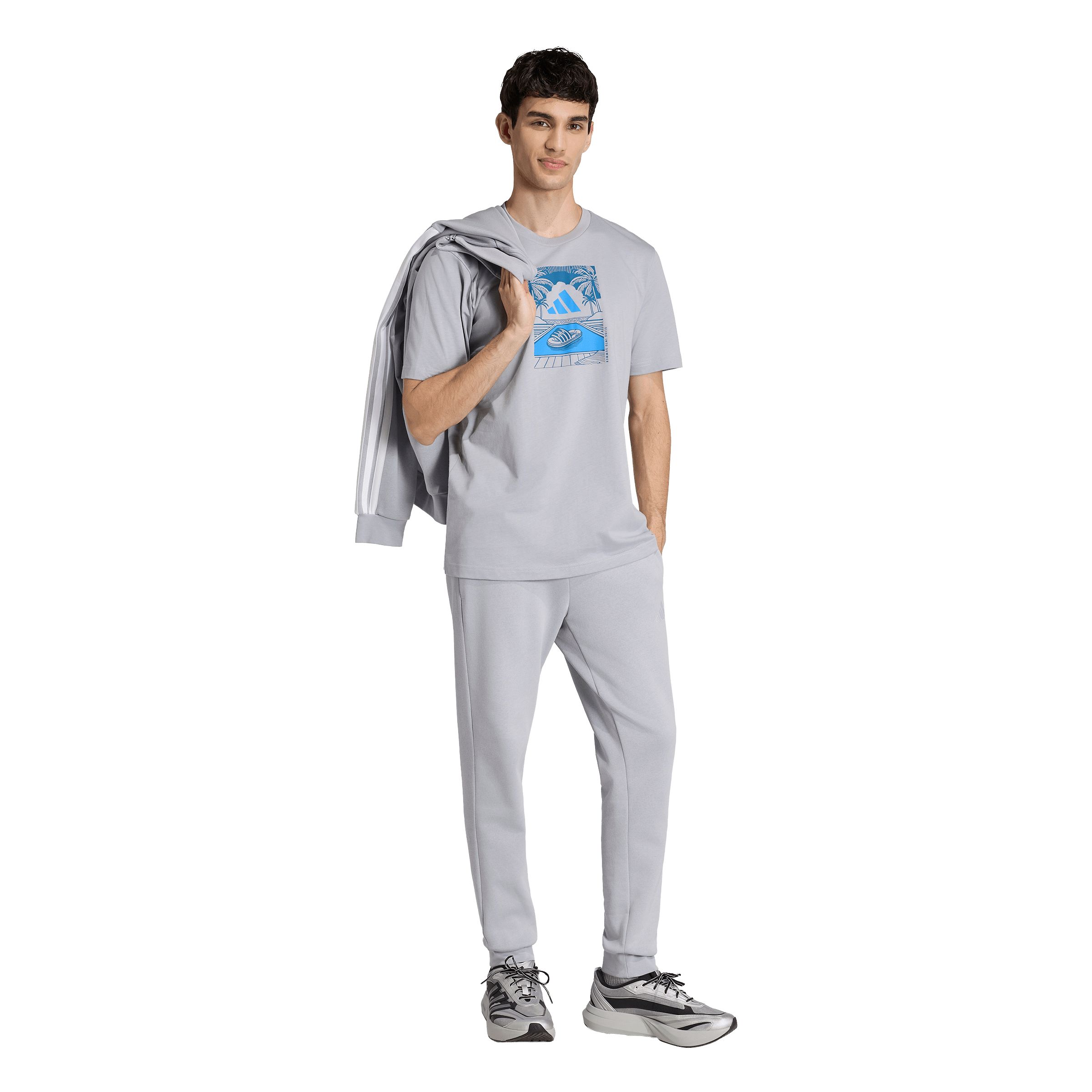 adidas Men's Sportswear Slide Relax T-Shirt