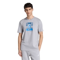 adidas Men's Sportswear Slide Relax T-Shirt Front_Angled_Left