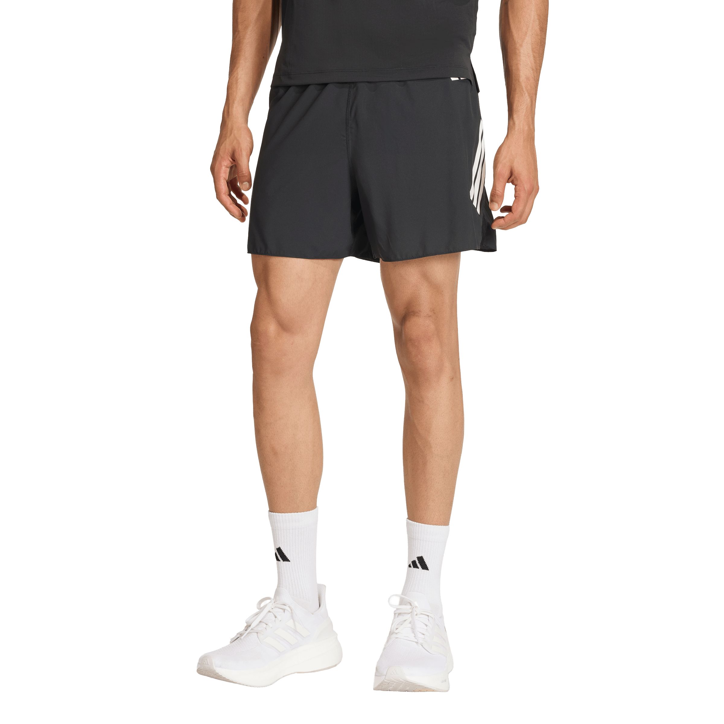 adidas Men's 365 3-stripes 5" Lightweight Athletic Shorts with Pockets
