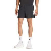 adidas Men's 365 3-stripes 5" Lightweight Athletic Shorts with Pockets Front_Angled_Left