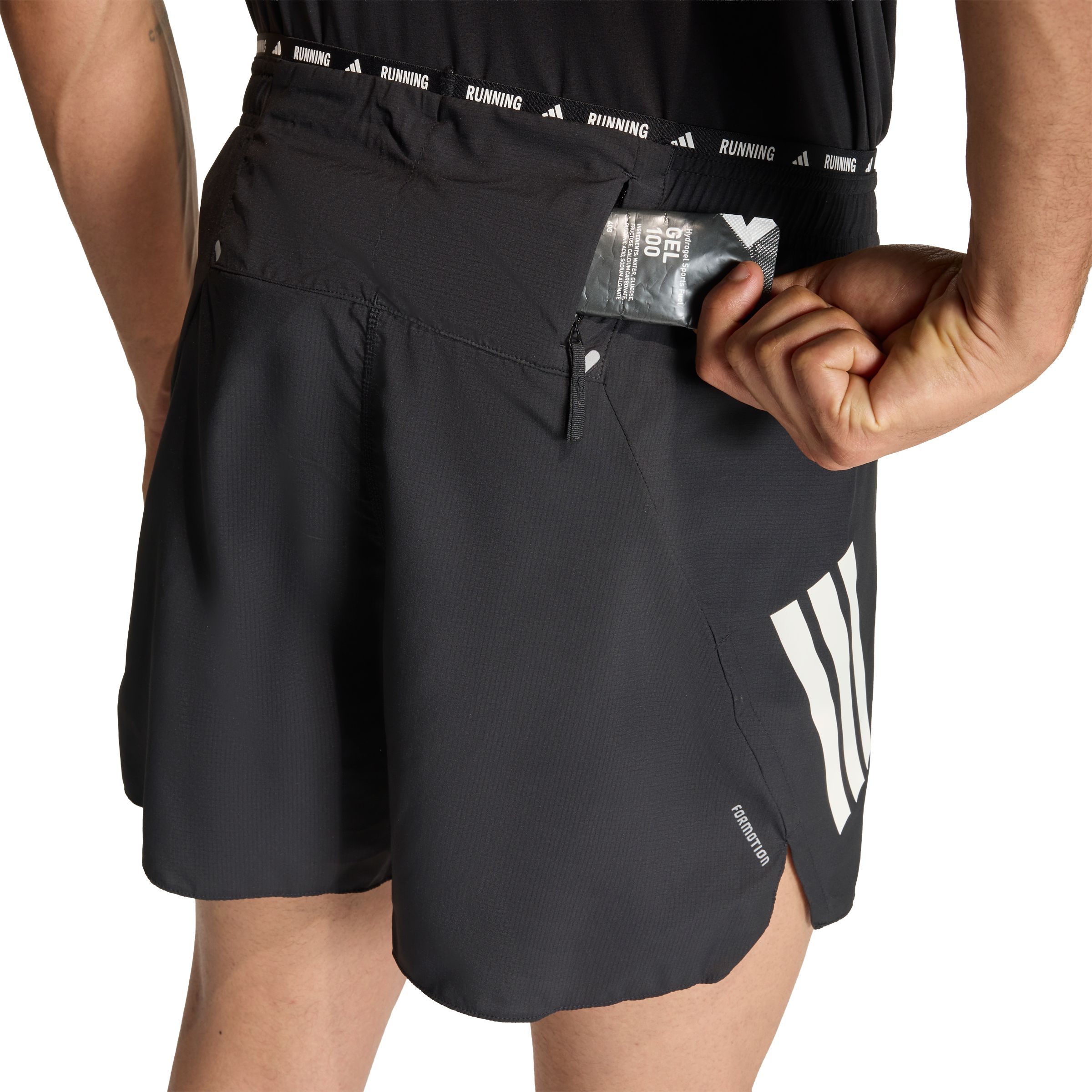 adidas Men's 365 3-stripes 5" Lightweight Athletic Shorts with Pockets