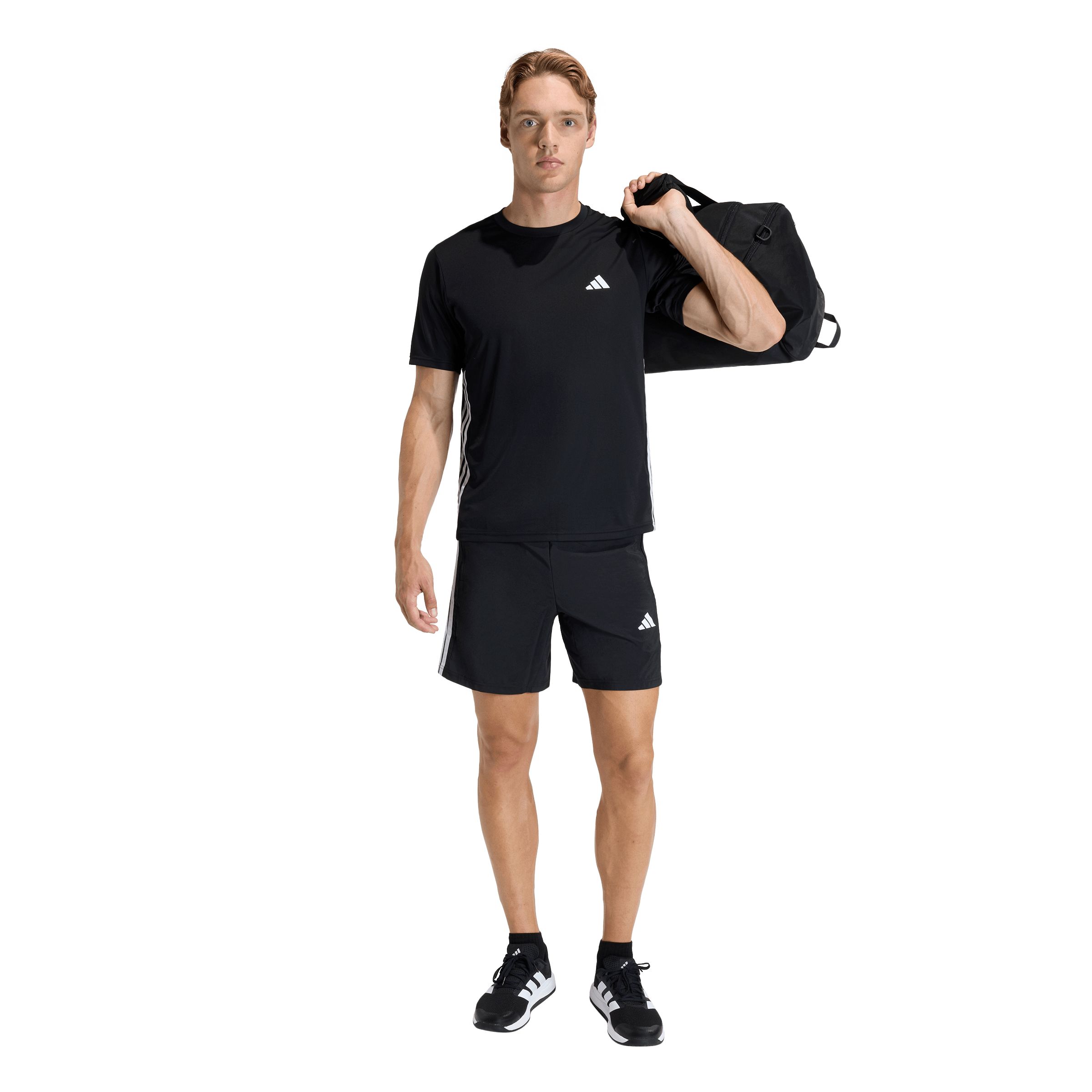 adidas Men's We 3-Stripes 9 Inch Shorts