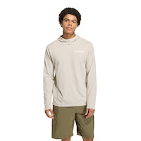 adidas Men's Terrex Multi Sun Hoodie Front_Flat