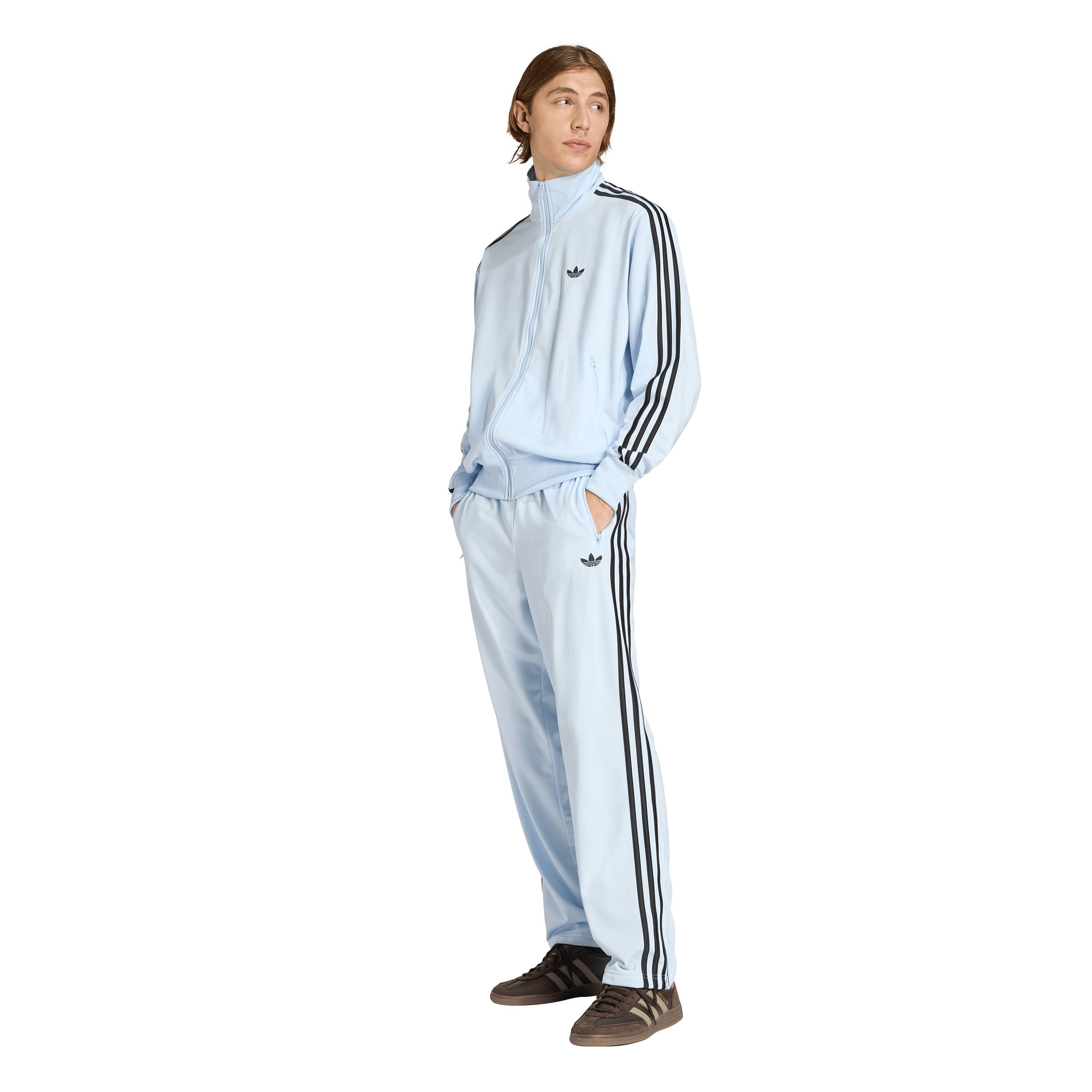 adidas Originals Men's Firebird Full Zip Polyester Track Top