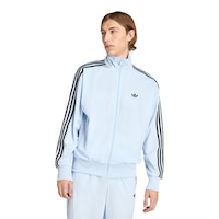 adidas Originals Men's Firebird Full Zip Polyester Track Top Front_Flat