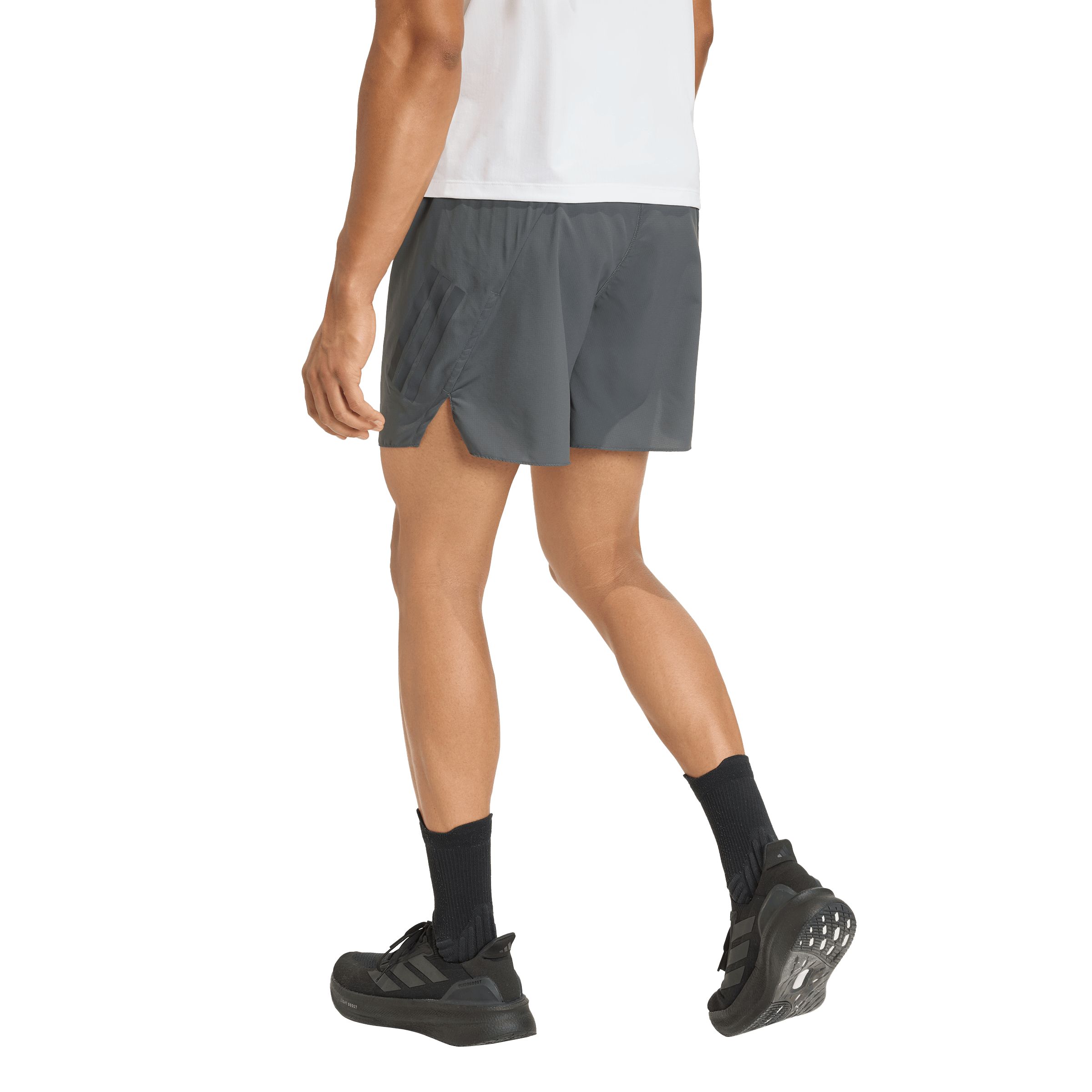 adidas Men's 365 3-stripes 5" Lightweight Athletic Shorts with Pockets