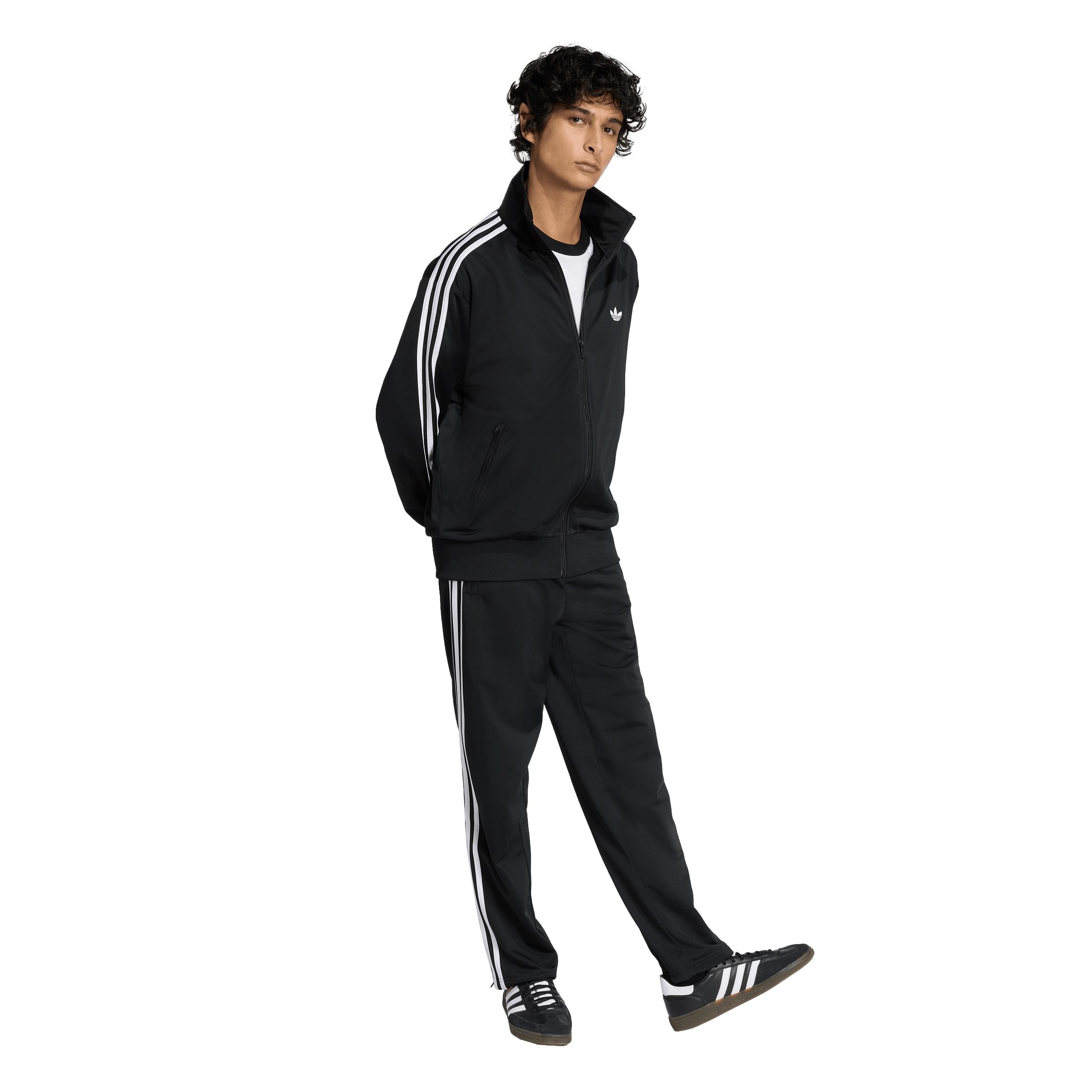 adidas Originals Men's Firebird Full Zip Polyester Track Top