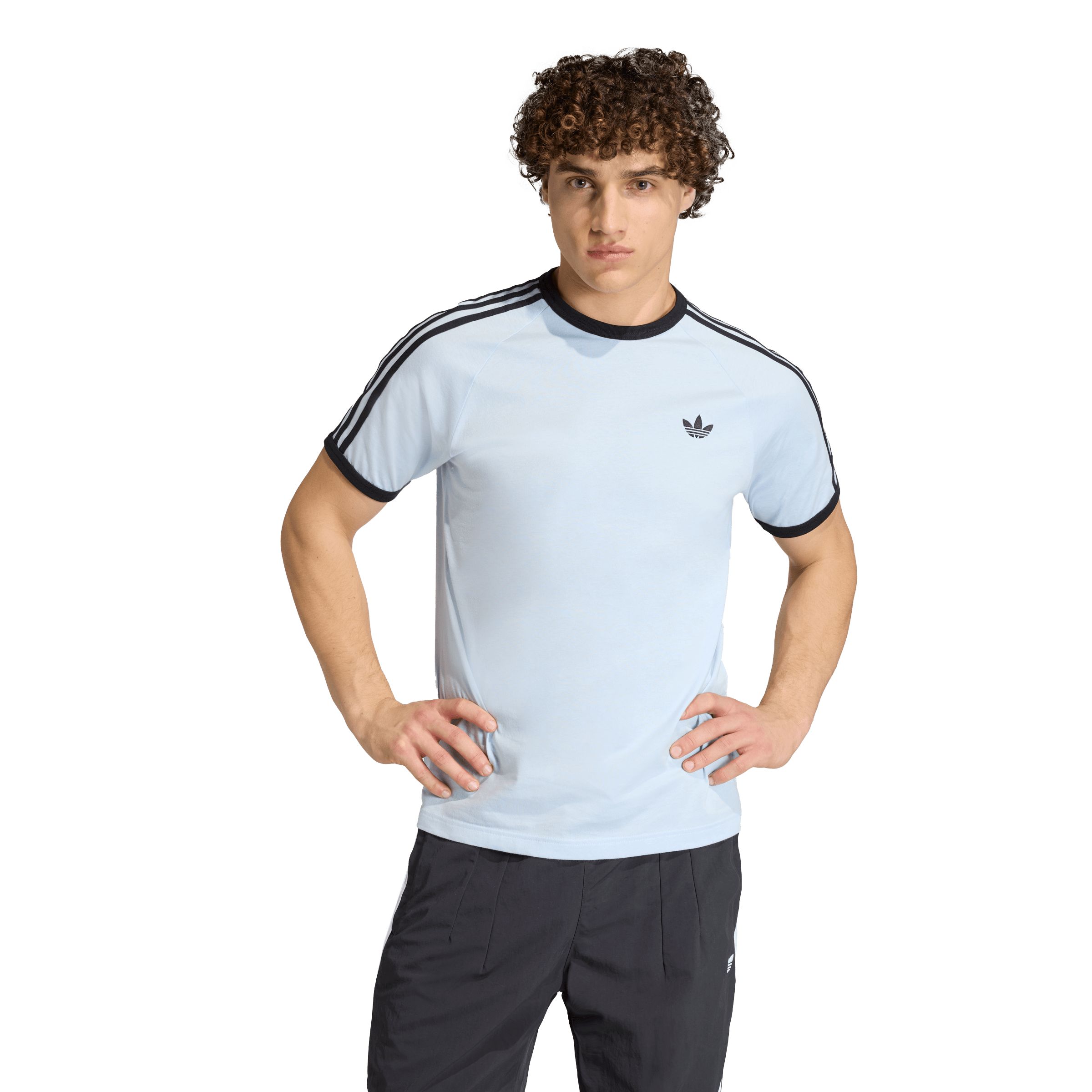 adidas Originals Men's 3-stripes Short-Sleeve Sports T-shirt