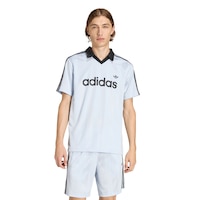adidas Originals Men's Collared Jersey Front_Flat