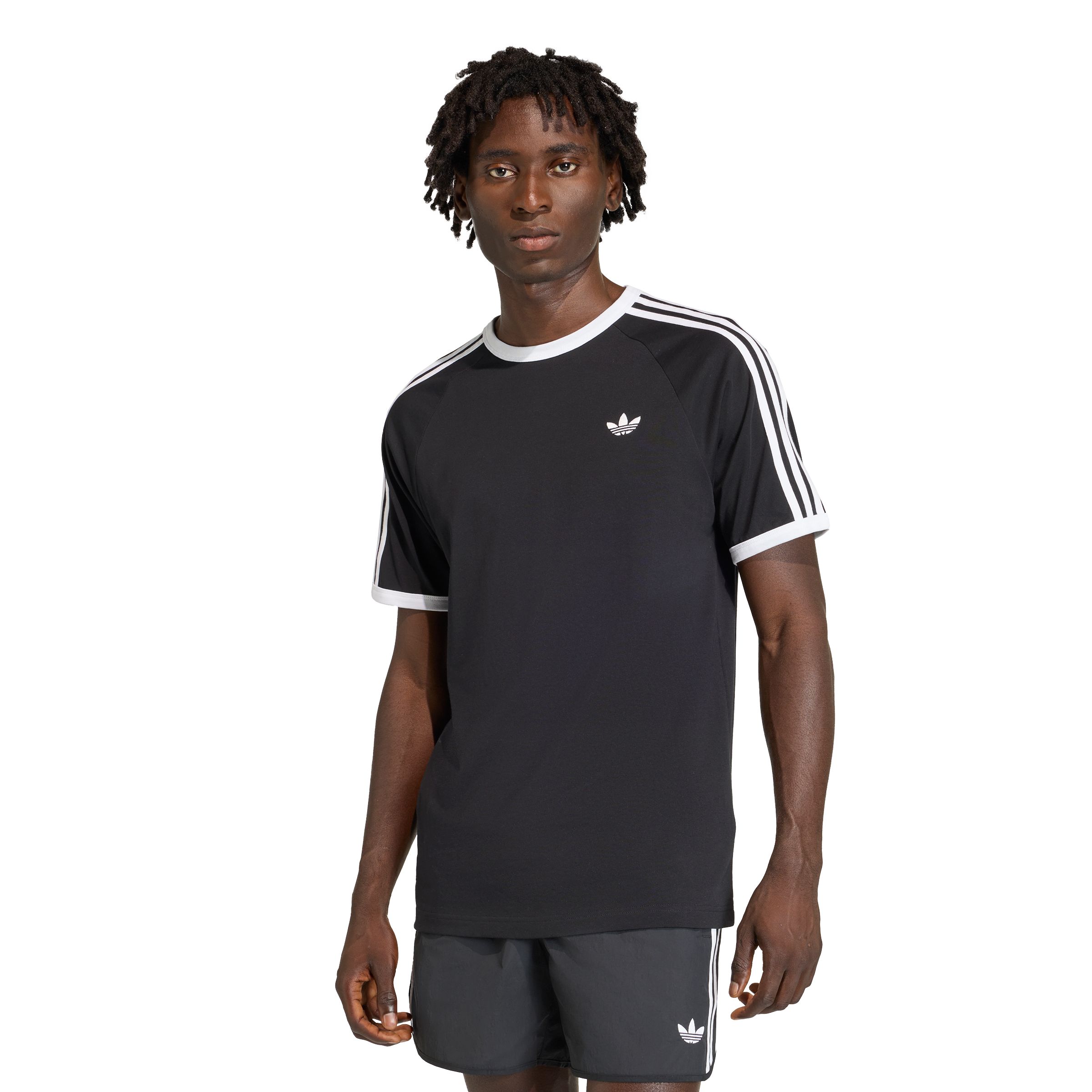 adidas Originals Men's 3-stripes Short-Sleeve Sports T-shirt