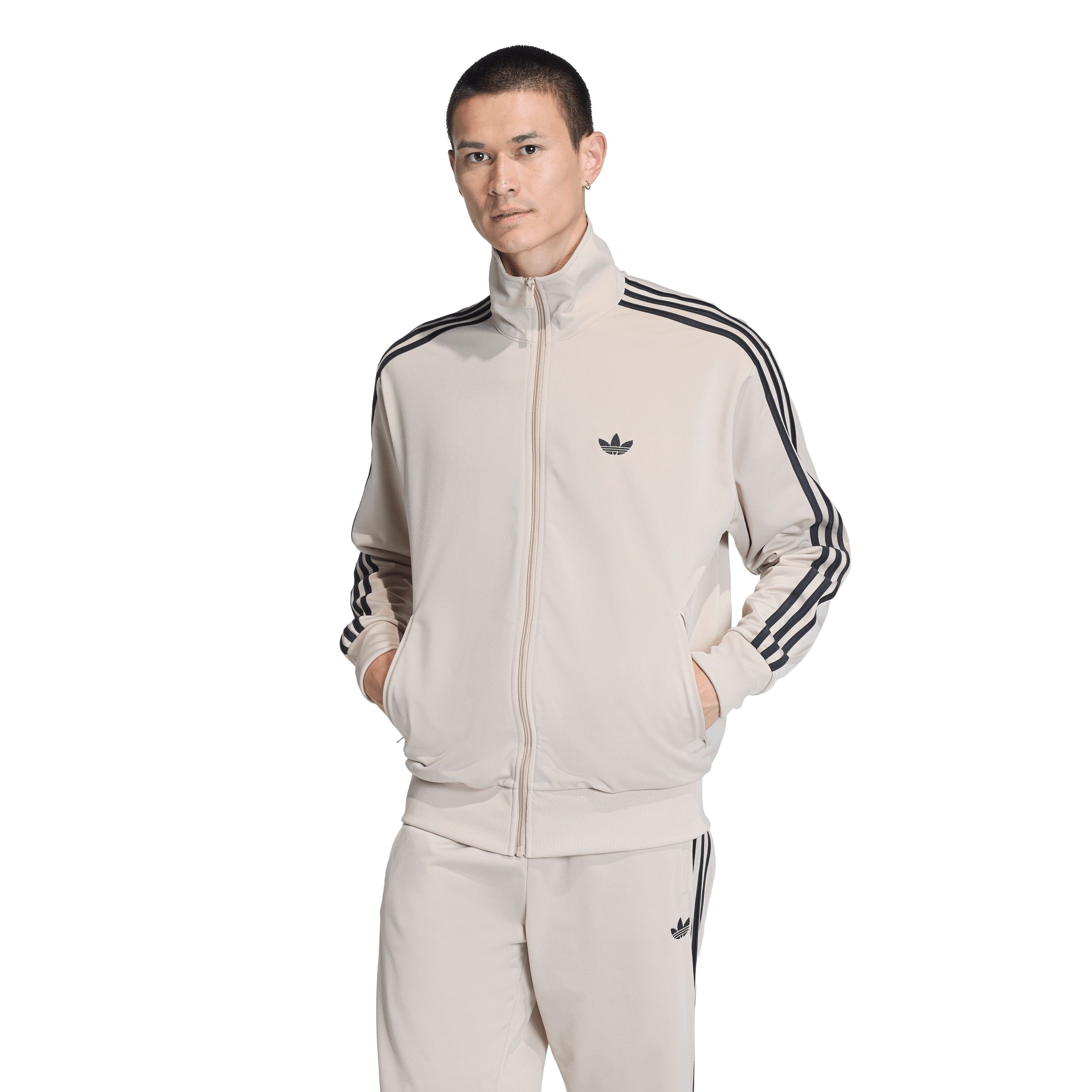 adidas Originals Men's Firebird Full Zip Polyester Track Top