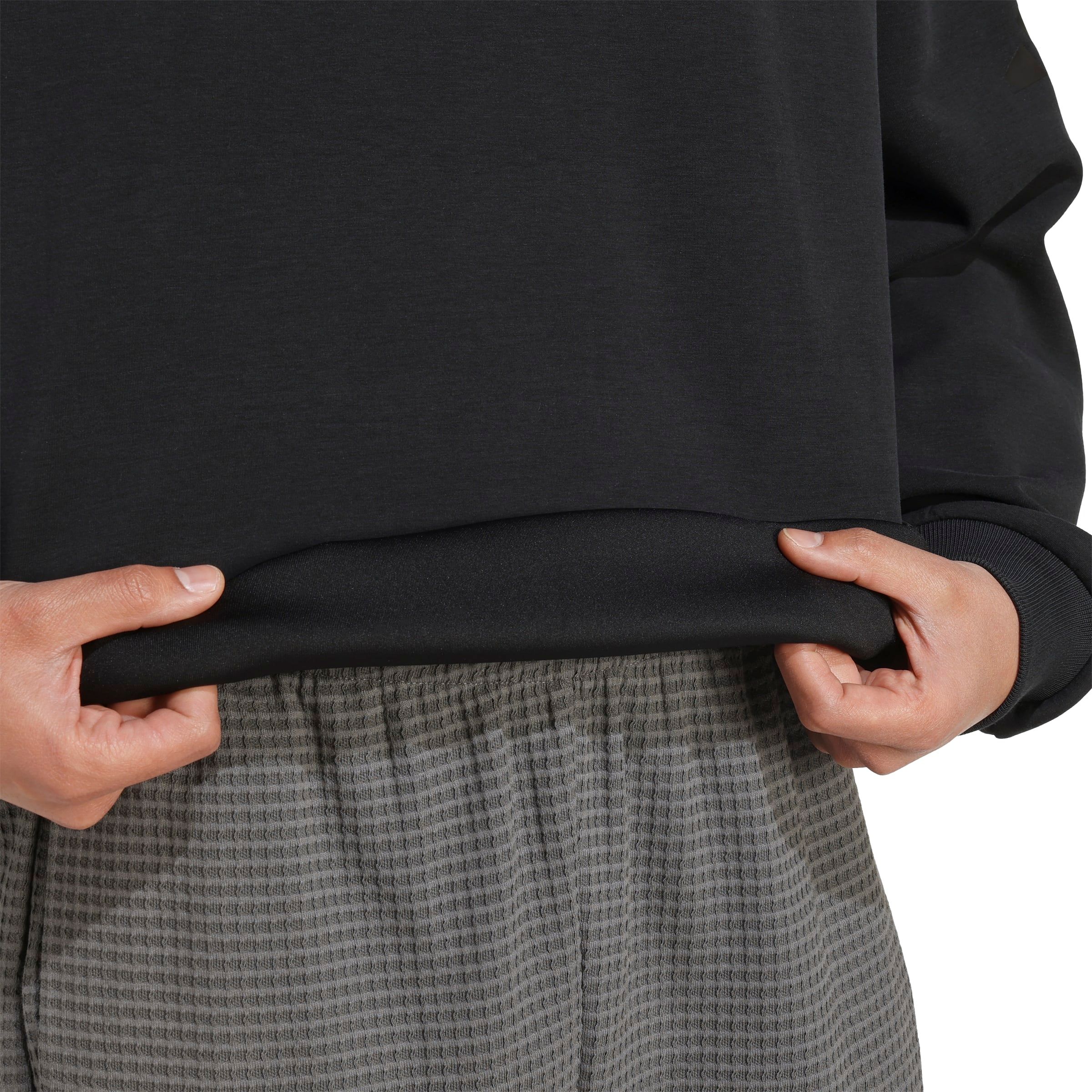 adidas Men's Sportswear Soft Lux Sweatshirt - Soft and Comfortable Sports Top