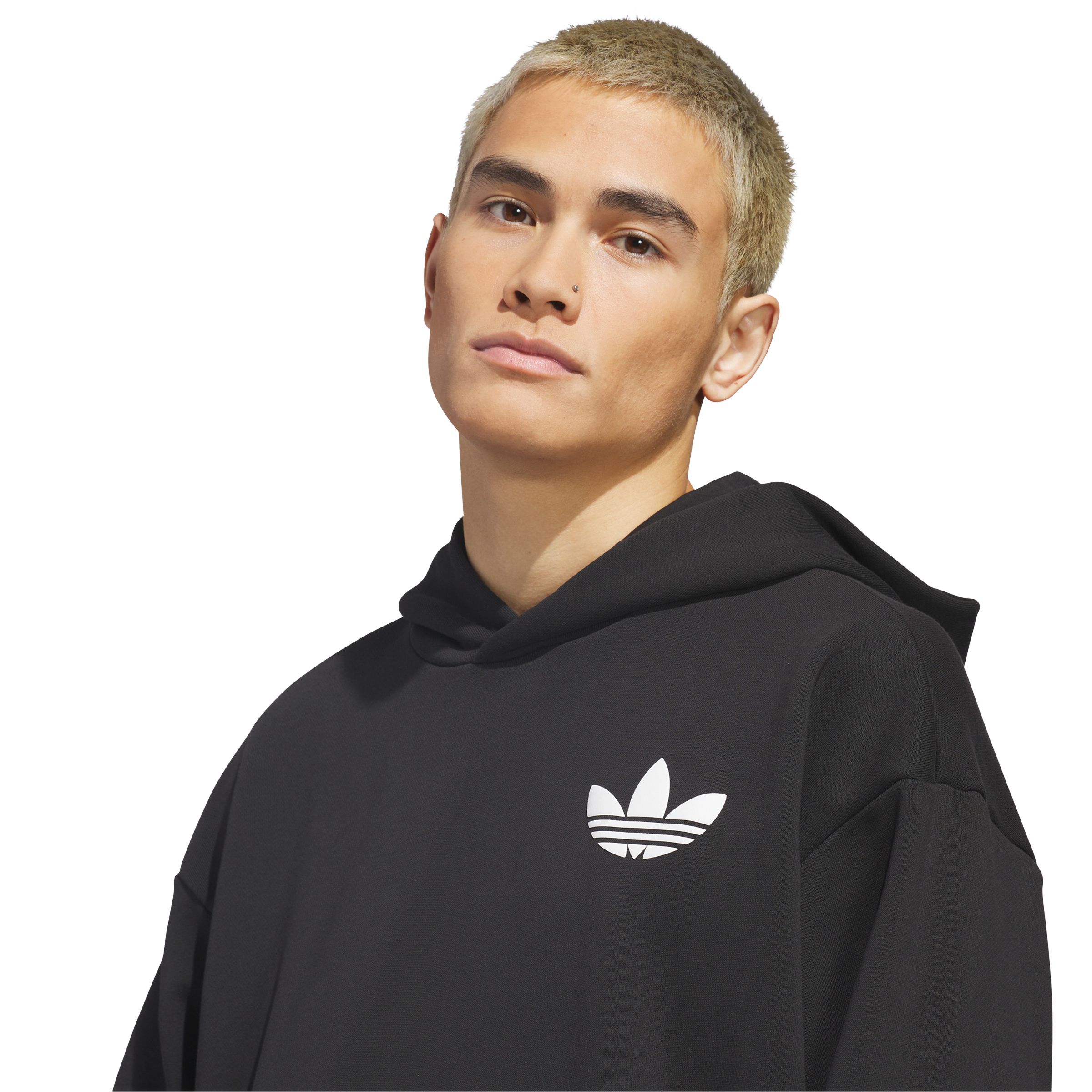 adidas Men's World Wide Hoops Basketball-Inspired Hoodie