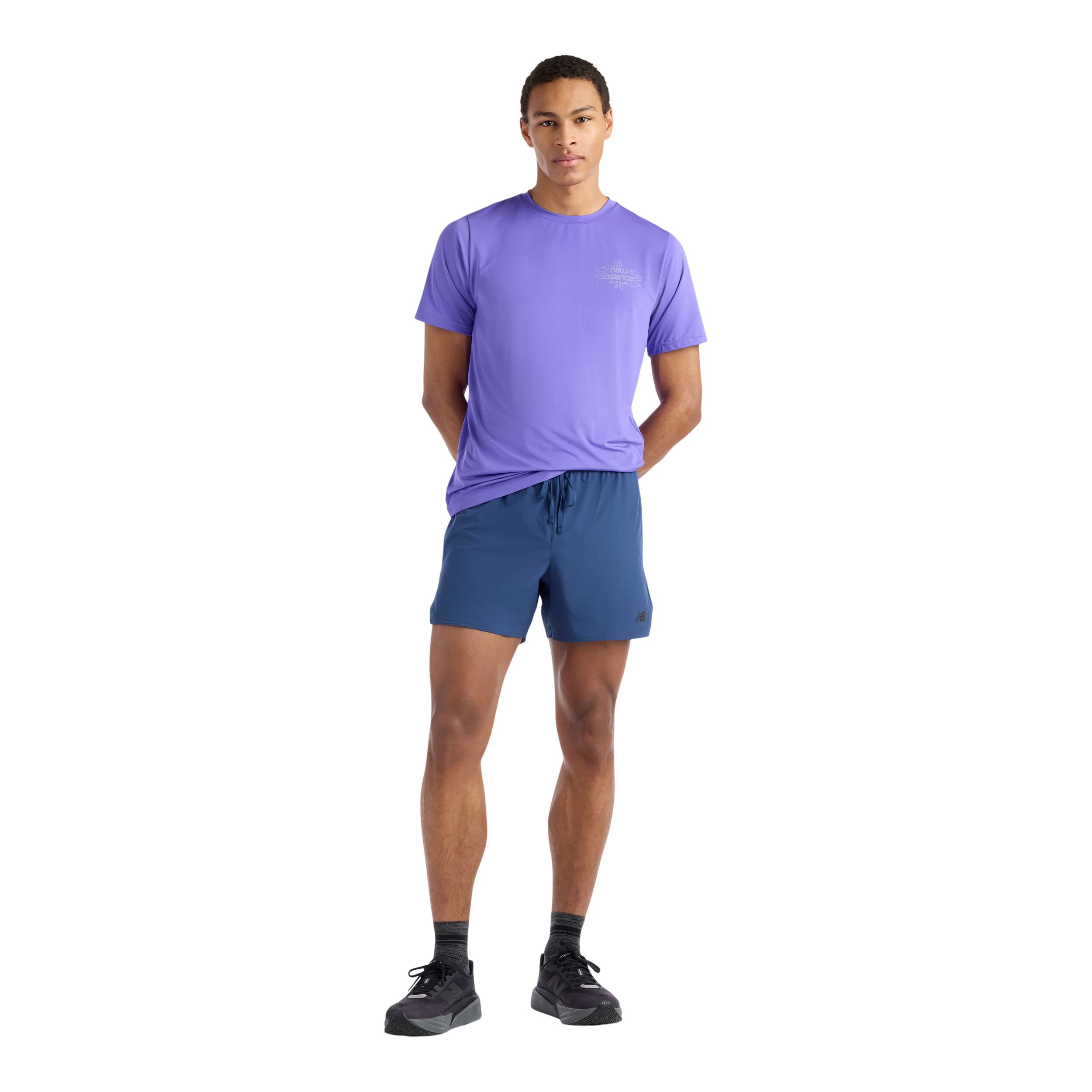 New Balance Men's Run Essentials 5 Inch Shorts