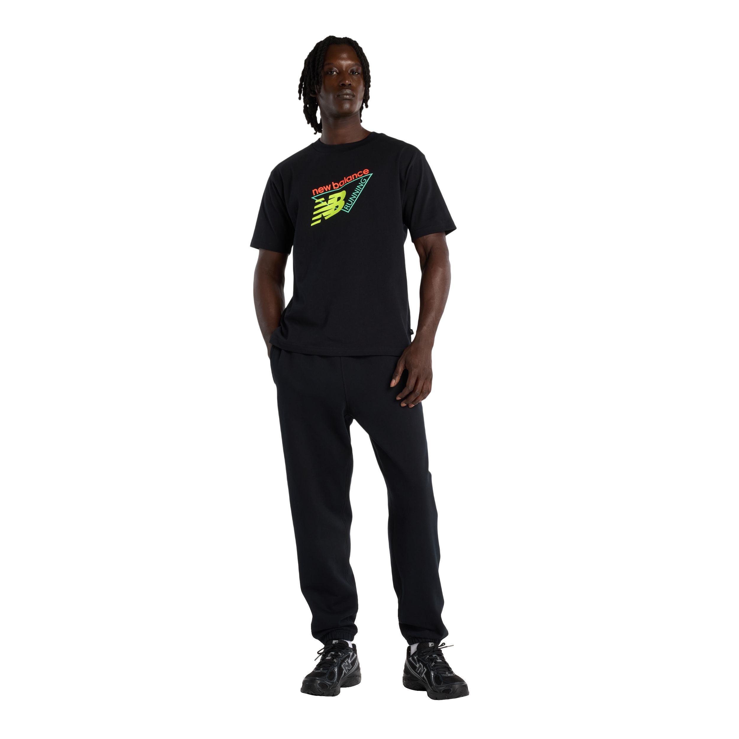 New Balance Men's Tri Logo Relaxed Fit Athletic T-shirt