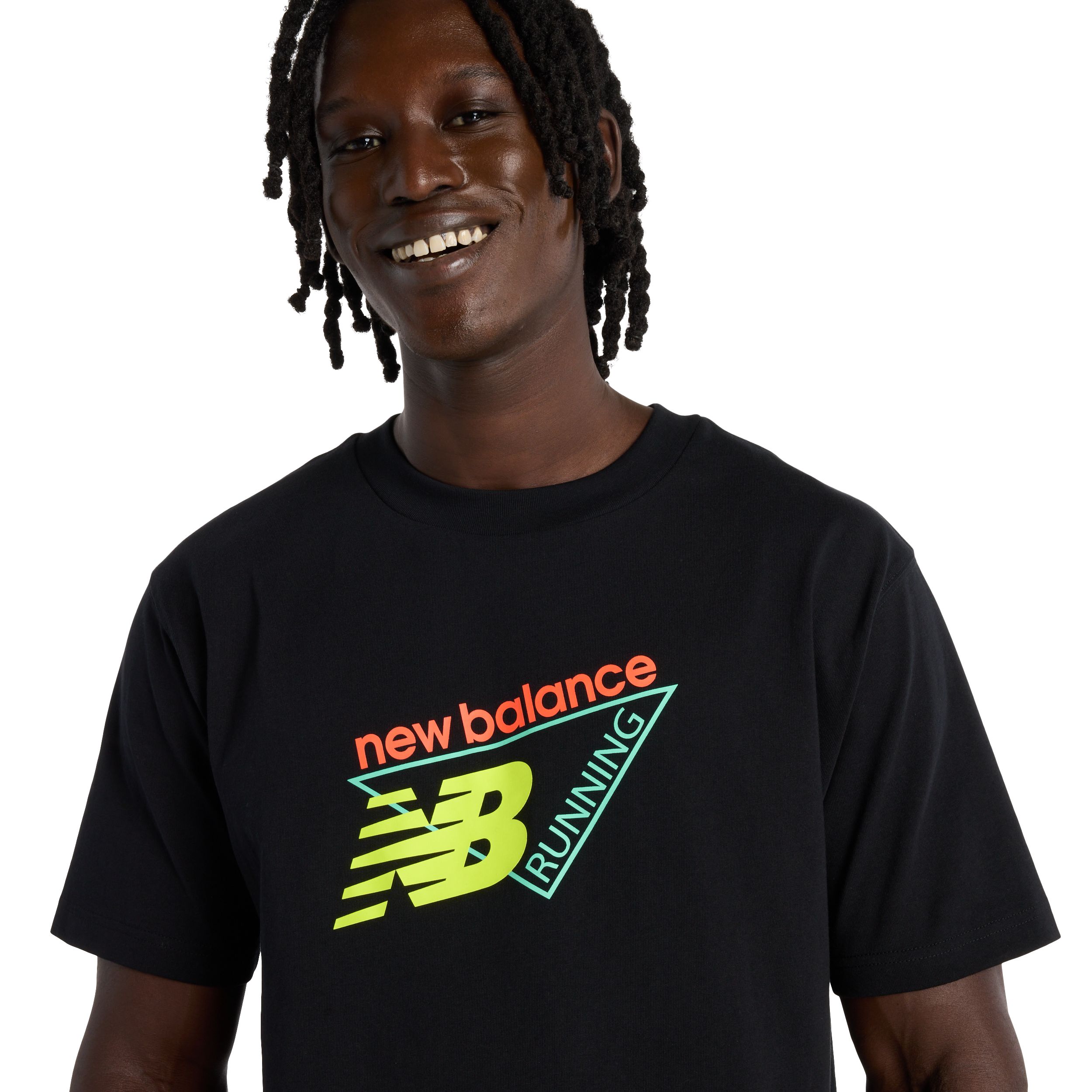 New Balance Men's Tri Logo Relaxed Fit Athletic T-shirt