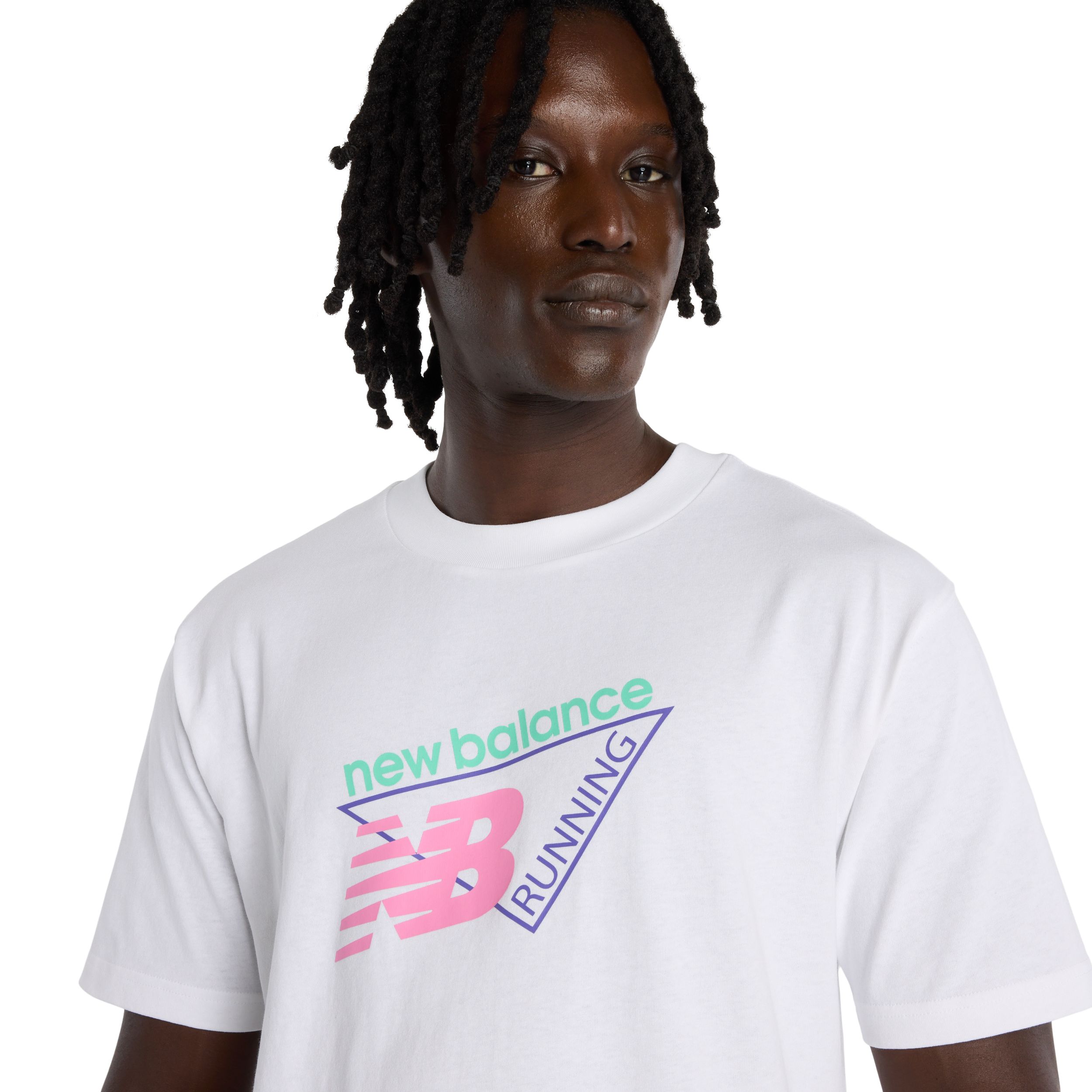 New Balance Men's Tri Logo Relaxed Fit Athletic T-shirt