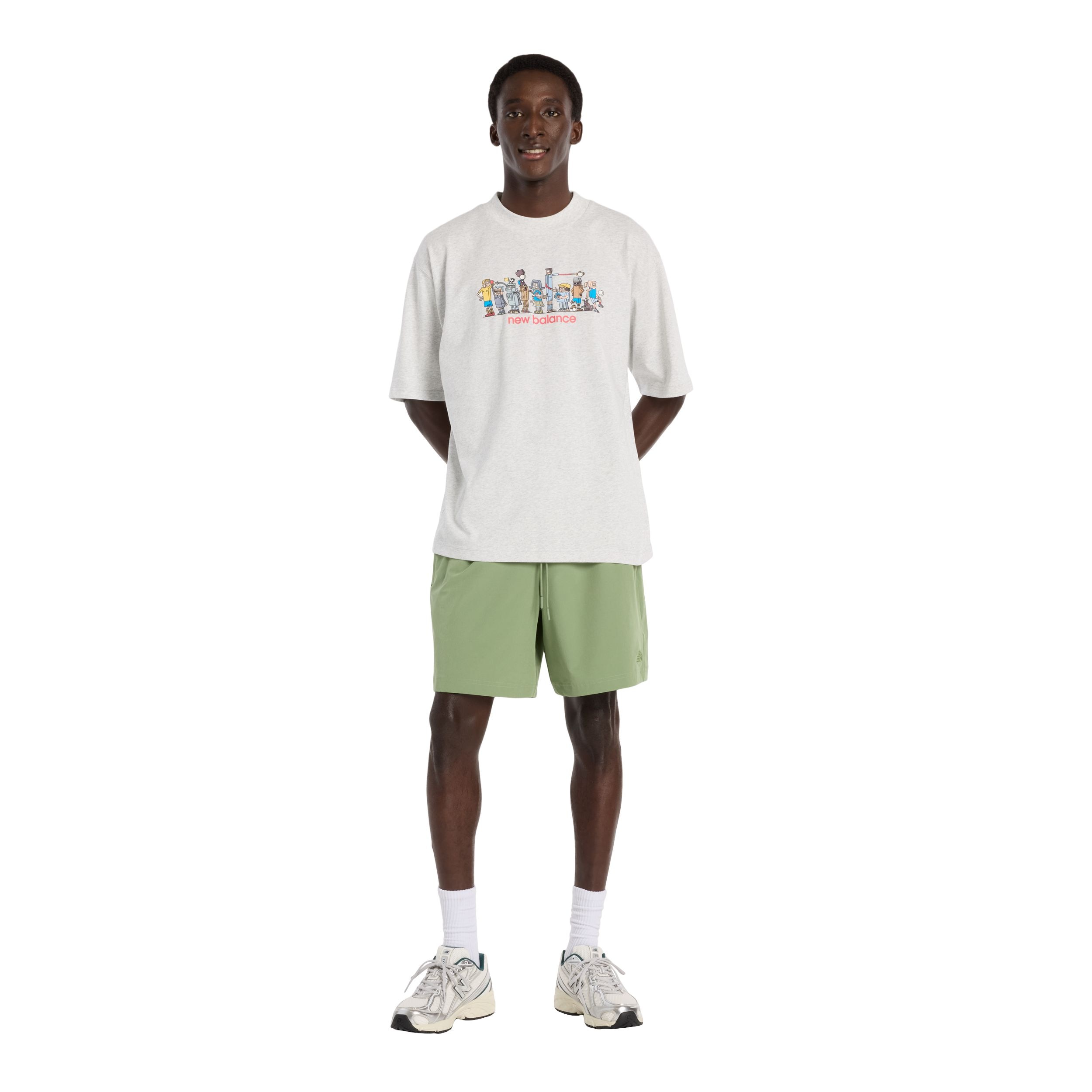 New Balance Men's Athletics Stretch Woven 7" Sports Shorts