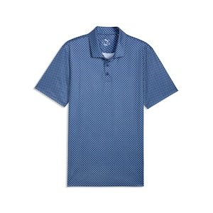 PUMA Men's Mattr Clover Moisture-Wicking Polo T-shirt