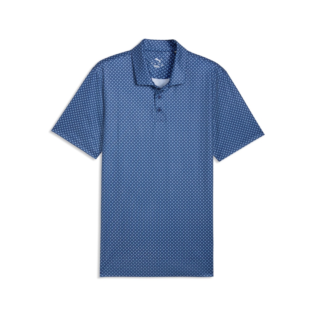 PUMA Men's Mattr Clover Moisture-Wicking Polo T-shirt