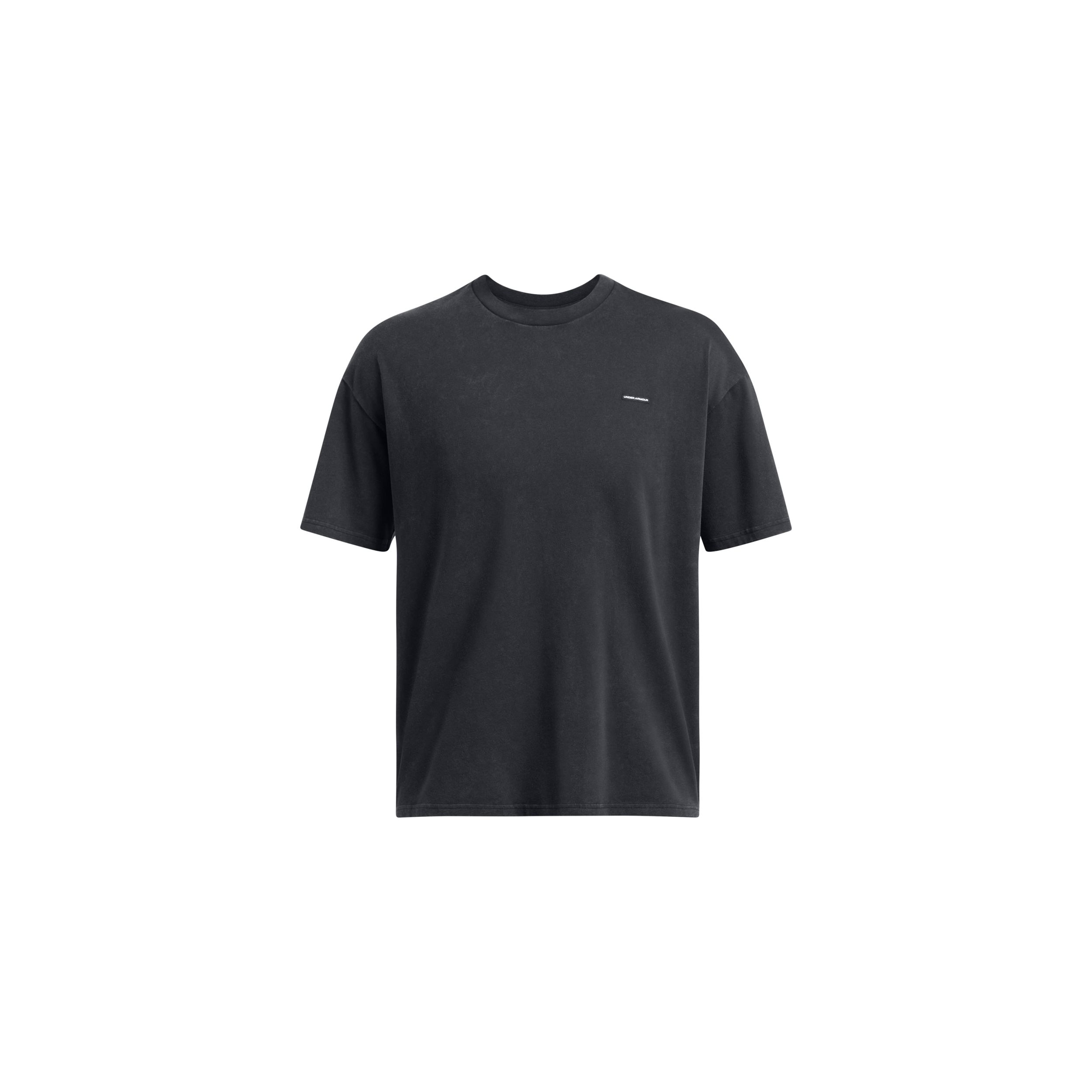 Under Armour Men's Heavyweight Logo Wash Oversized T-Shirt