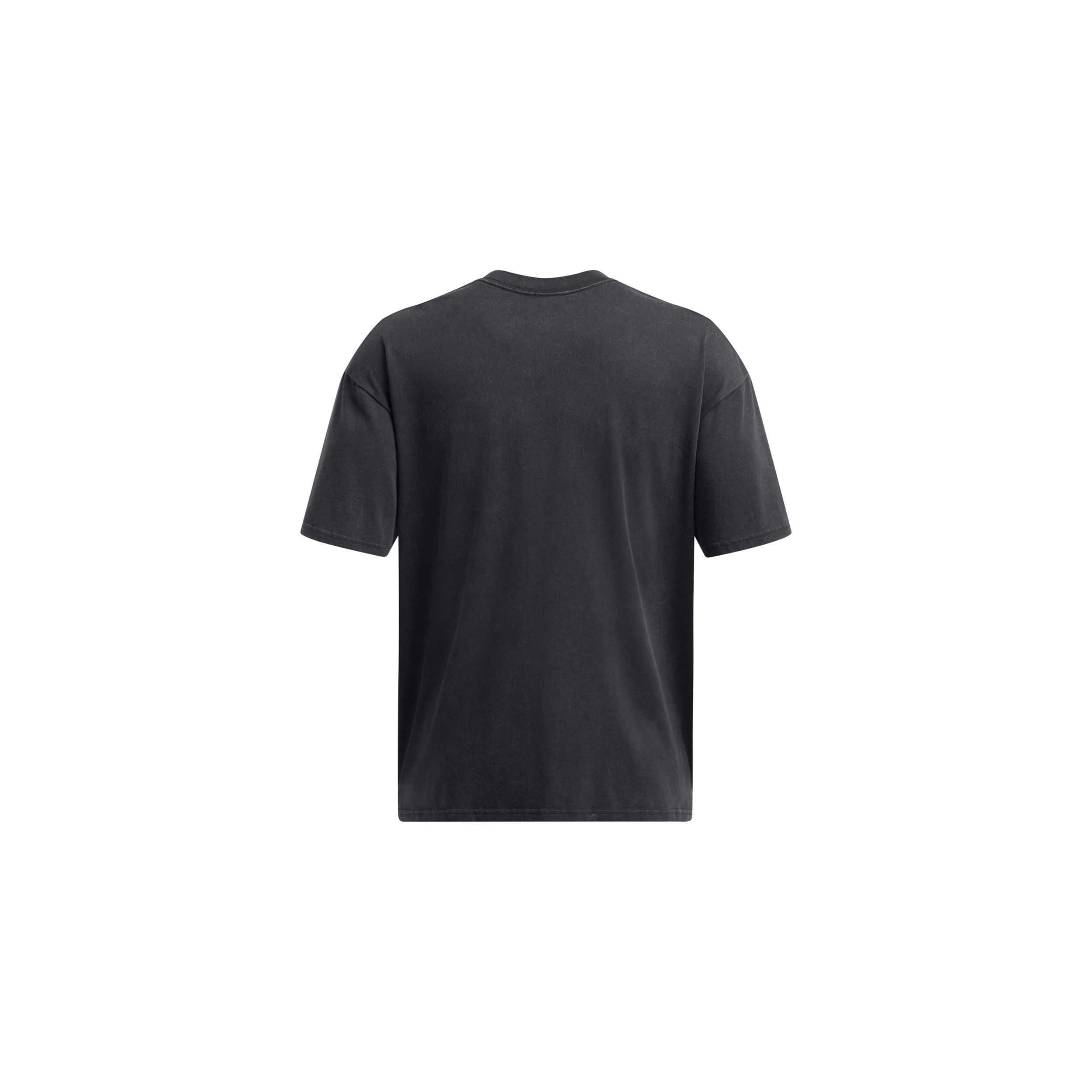 Under Armour Men's Heavyweight Logo Wash Oversized T-Shirt