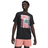 Under Armour Men's Logo Collage T-Shirt Front_Angled_Right