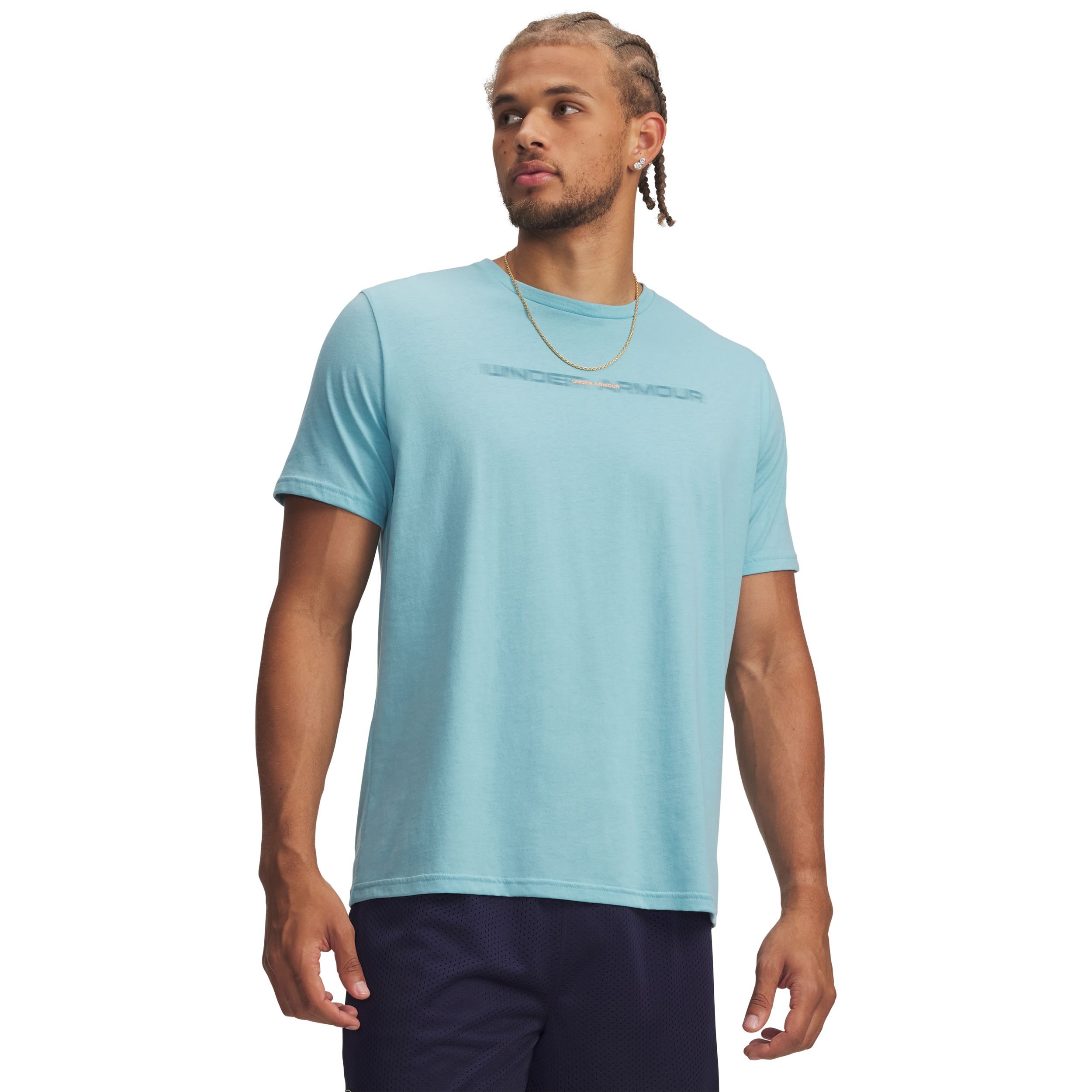 Under Armour Men's Blur Wordmark T-Shirt