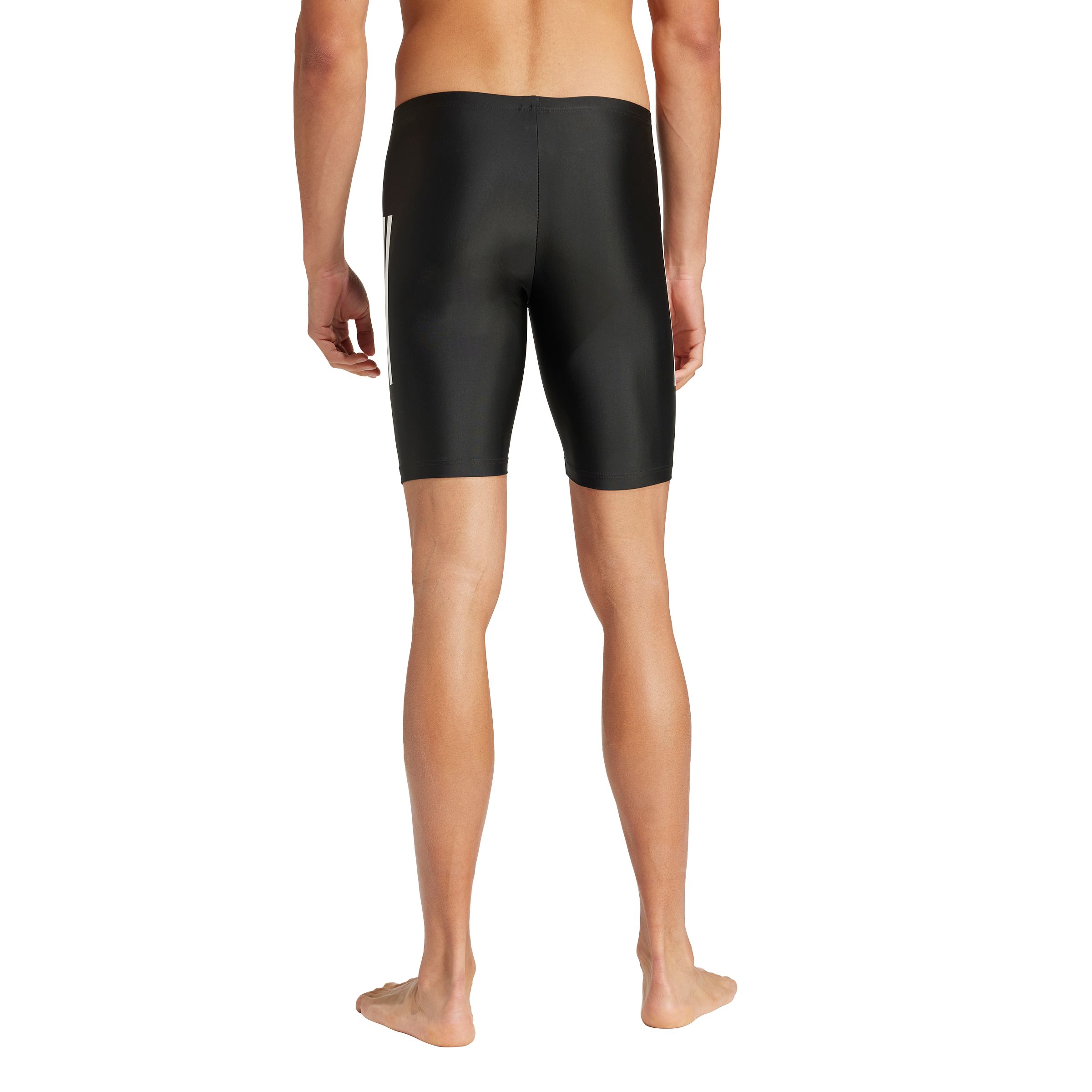 adidas Men's 3-stripes 8" Chlorine Resistant Swim Jammers