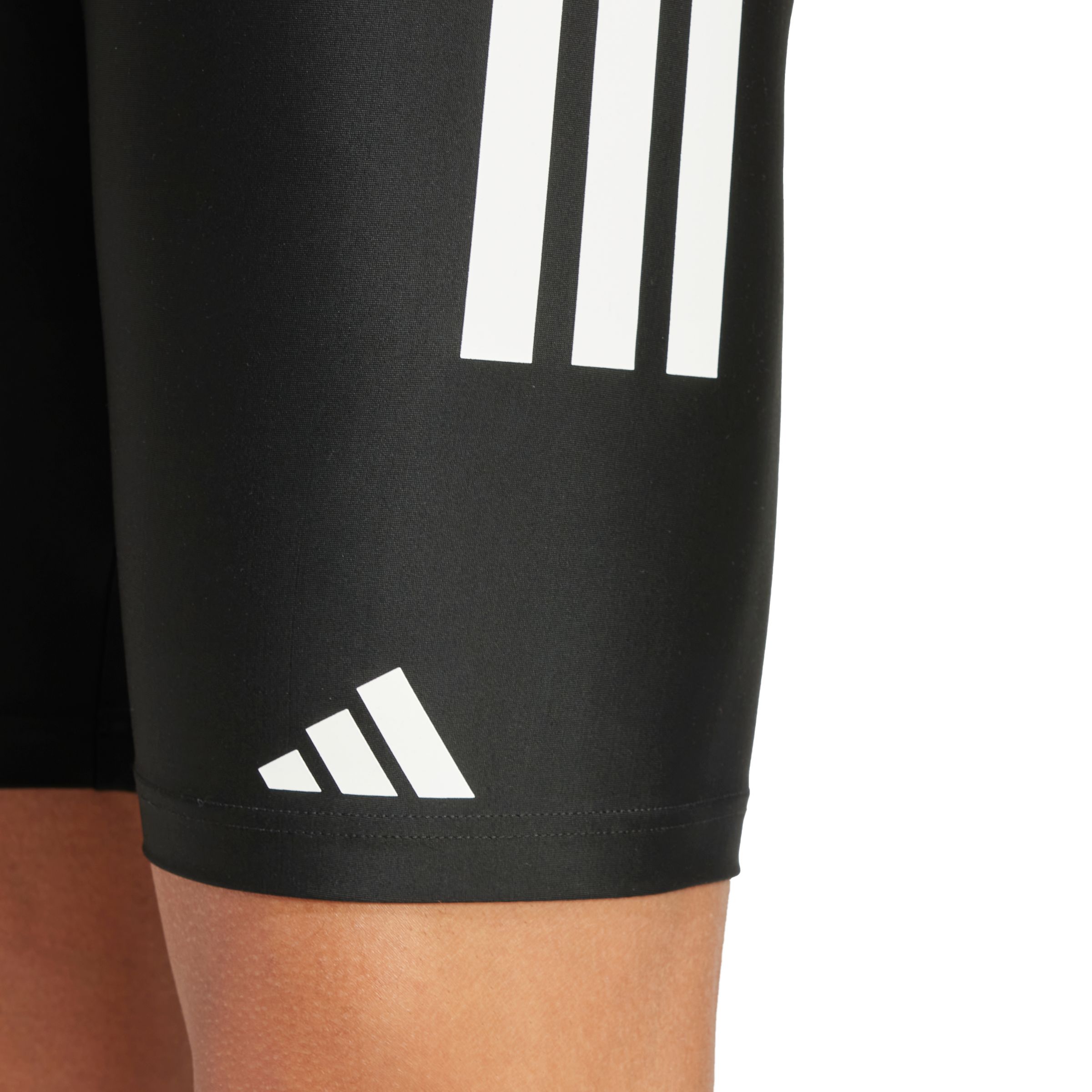 adidas Men's 3-stripes 8" Chlorine Resistant Swim Jammers