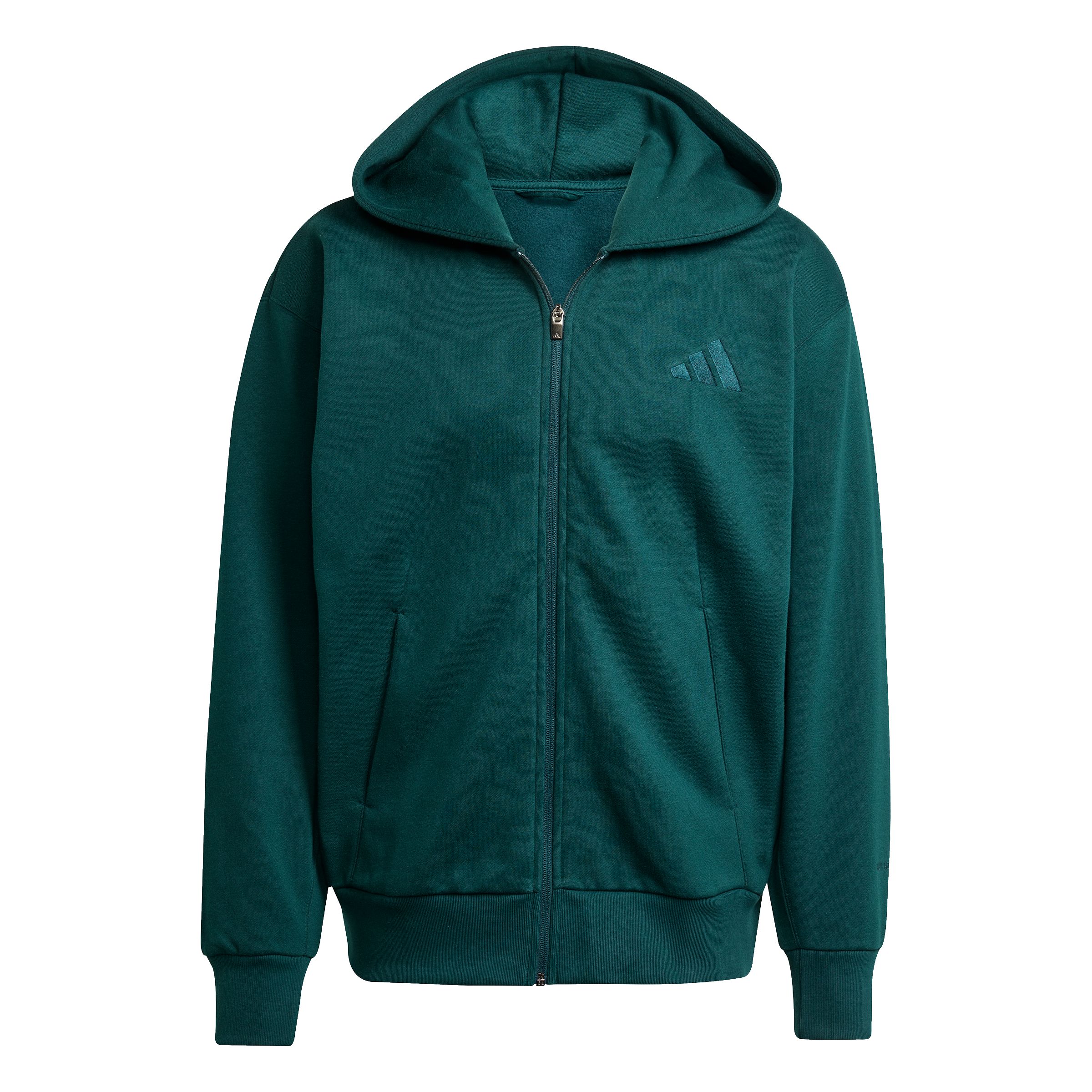 adidas Men's All Fleece Full Zip Cotton Hoodie