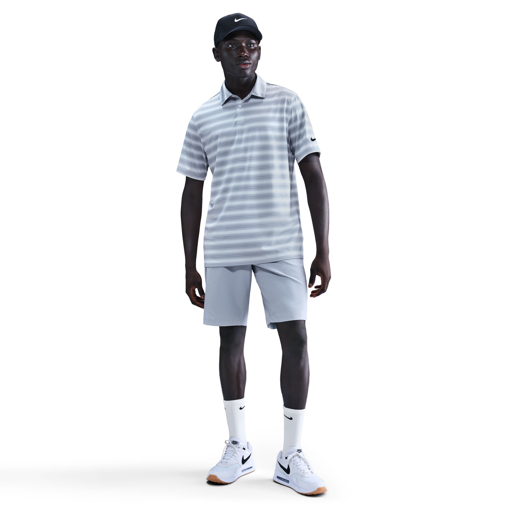 Nike Golf Men's Velocity Striped Dri-FIT Polo T-shirt