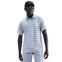 Nike Golf Men's Velocity Striped Dri-FIT Polo T-shirt Front_Flat