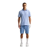 Nike Golf Men's Velocity Floral Breathable Golf Polo T-shirt Front_Flat