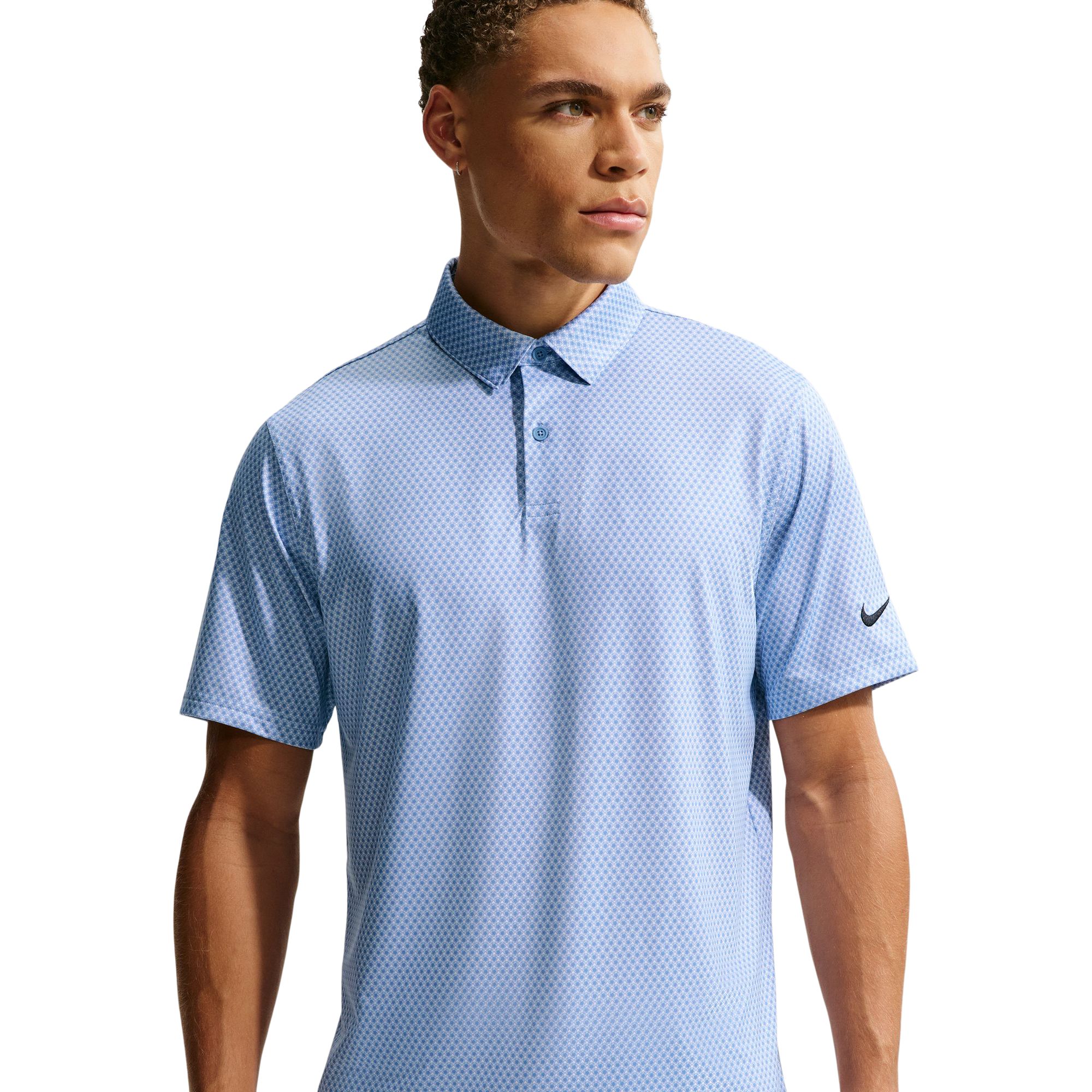 Nike Golf Men's Velocity Floral Breathable Golf Polo T-shirt