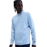 Nike Golf Men's Good 1/4 Zip Long Sleeve Thermal Golf Pullover Front_Angled_Left