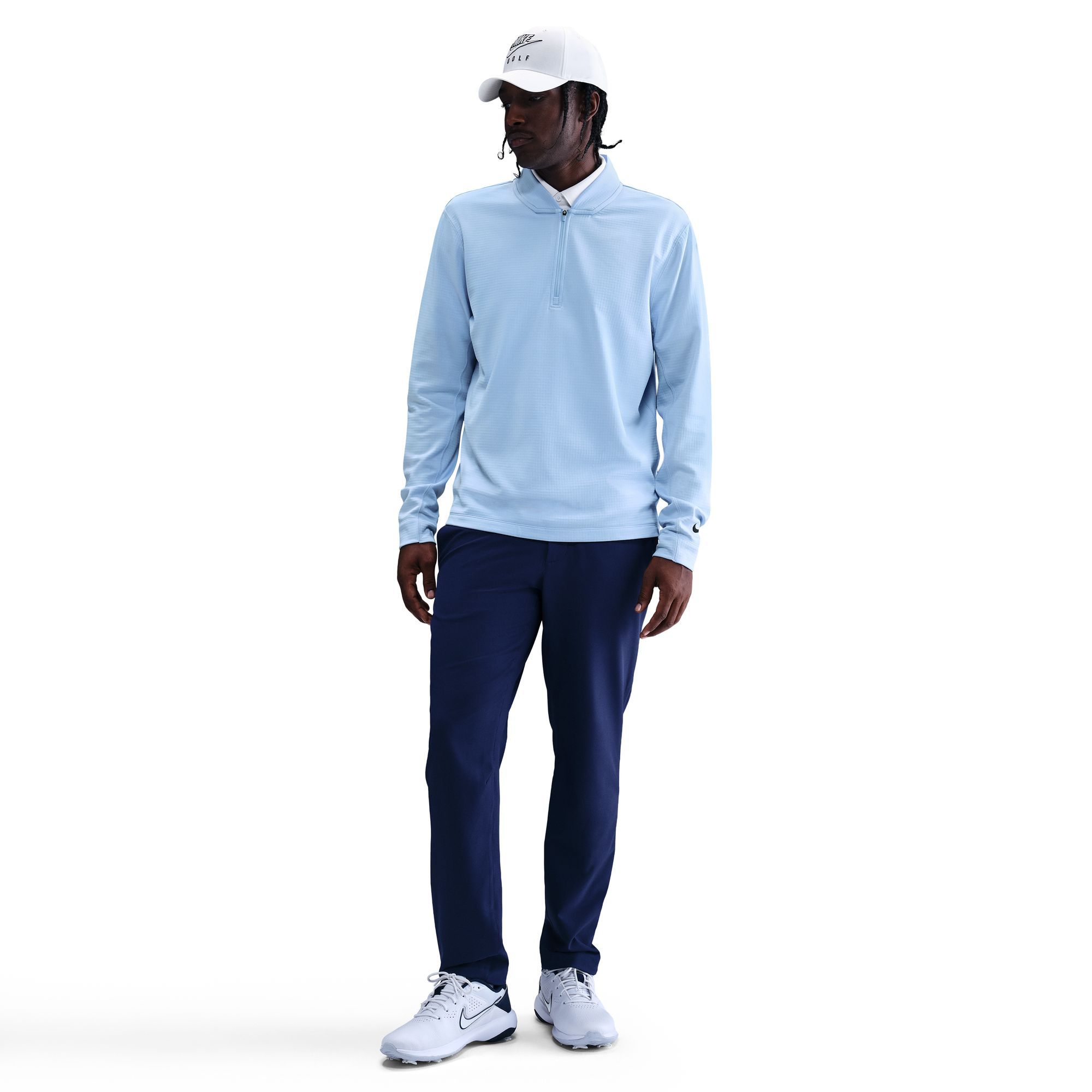 Nike Golf Men's Good 1/4 Zip Long Sleeve Thermal Golf Pullover