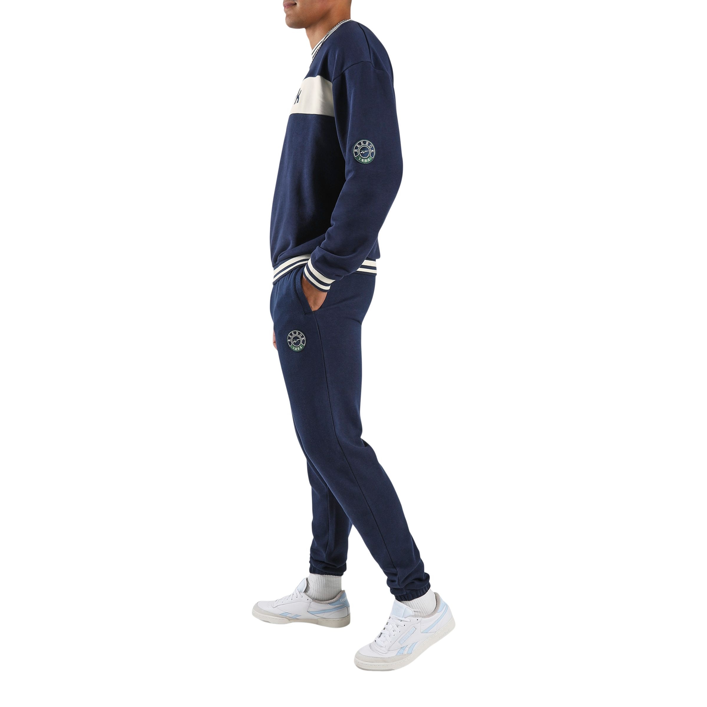 Reebok Men's Lawn Club Heritage-Inspired Athletic Sweatshirt