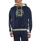 Reebok Men's Lawn Club French Terry Pullover Hoodie with Sporty Style