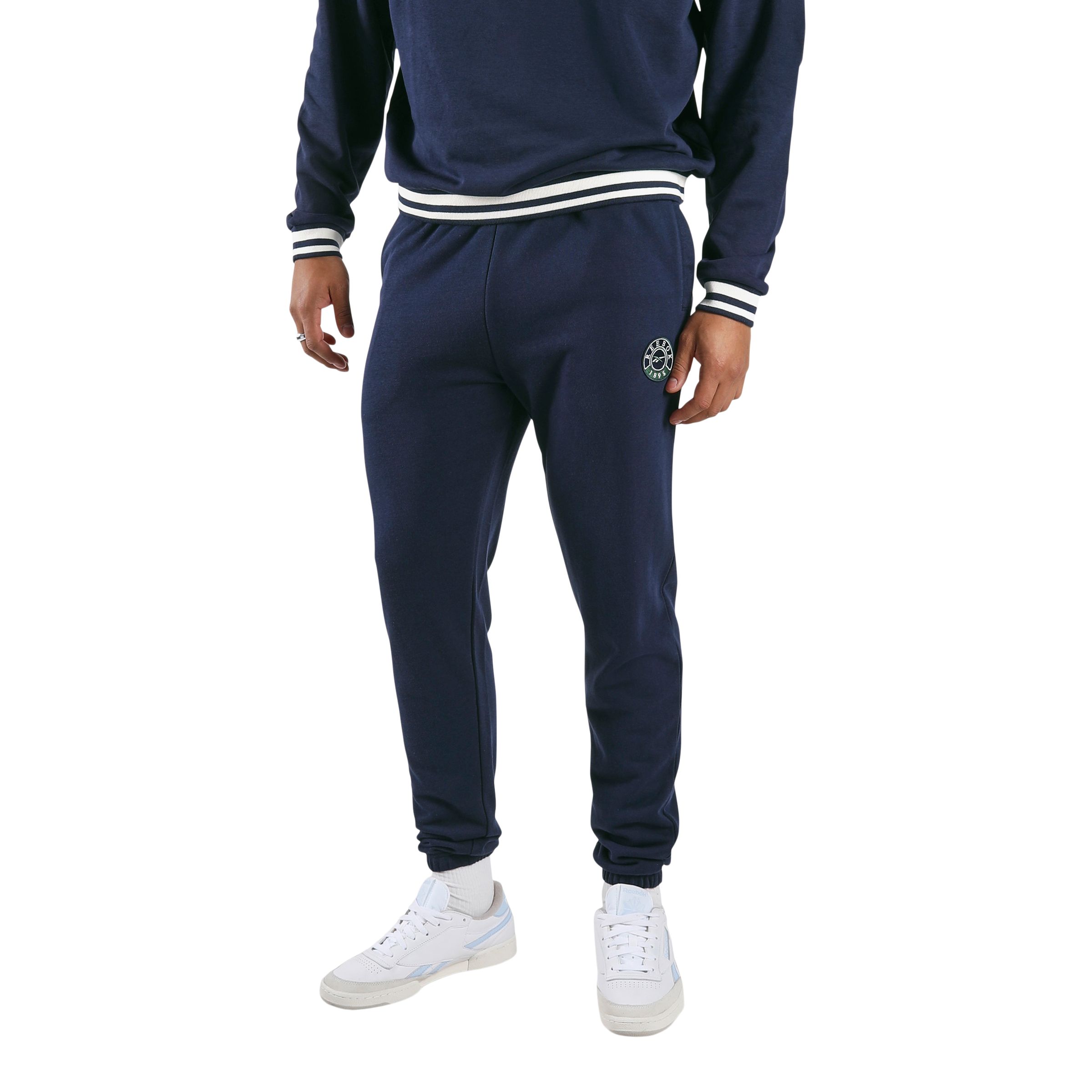 Reebok Men's Lawn Club Cotton Blend Athletic Jogger Pants