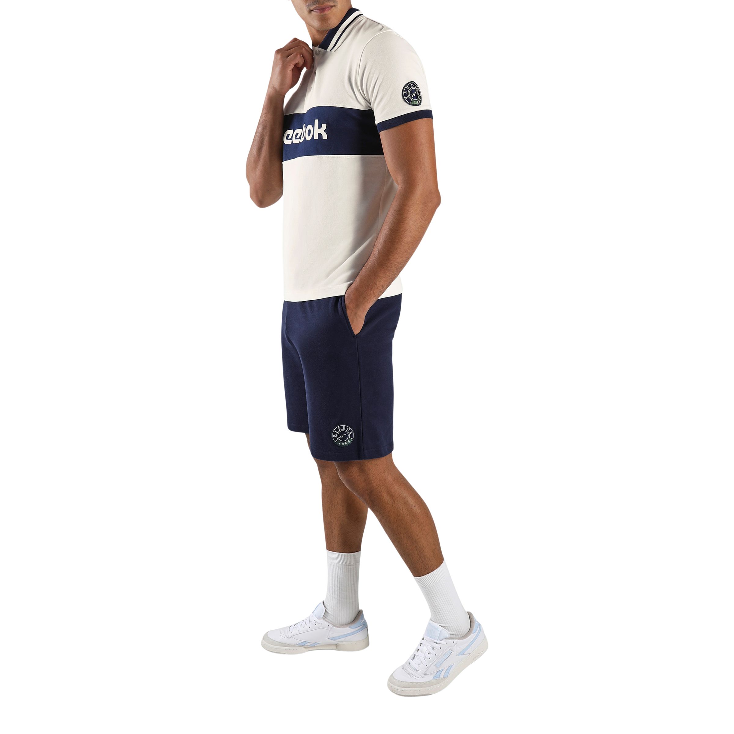 Reebok Men's Lawn Club Cotton Blend Lounge Shorts