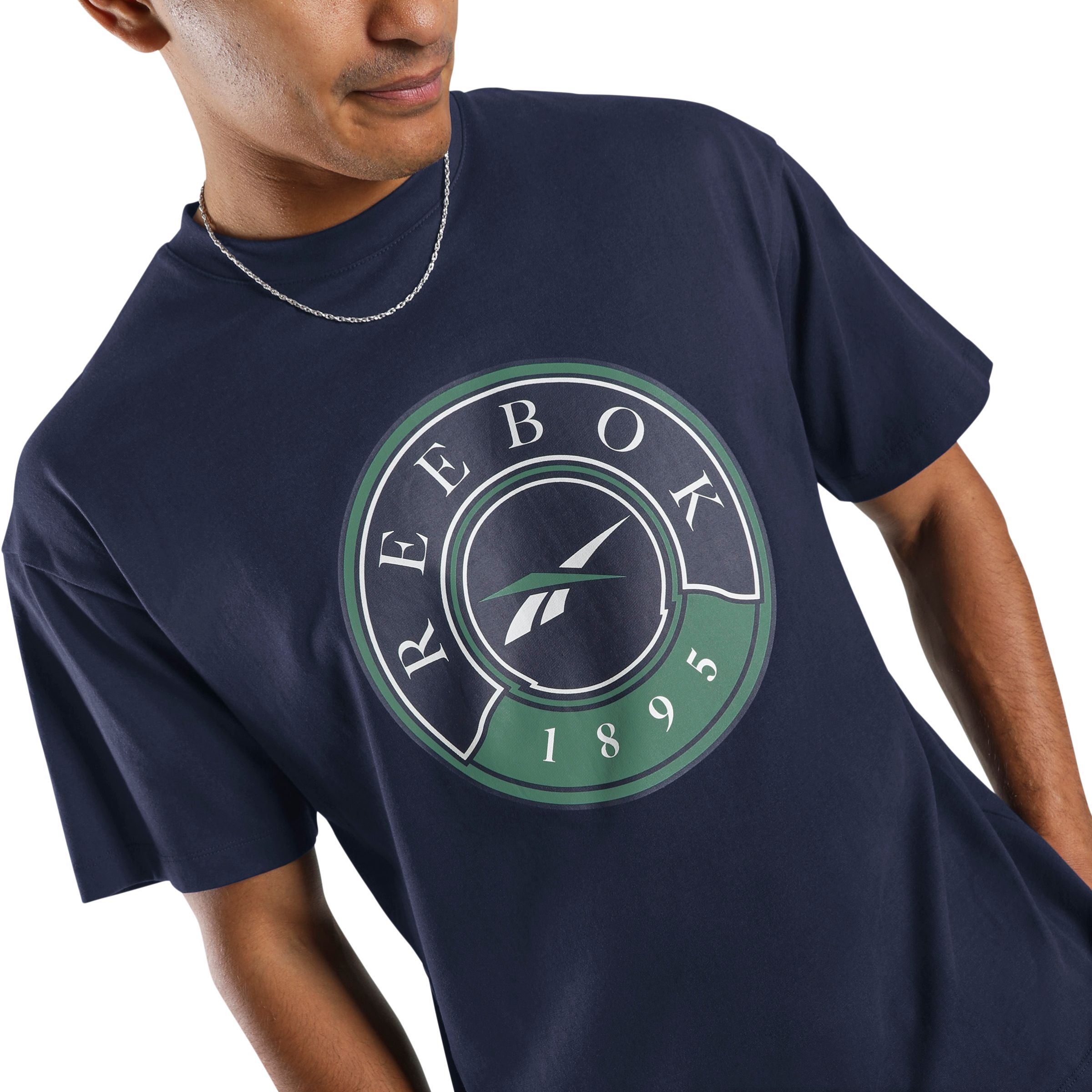 Reebok Men's Lawn Club Sporty Casual T-shirt
