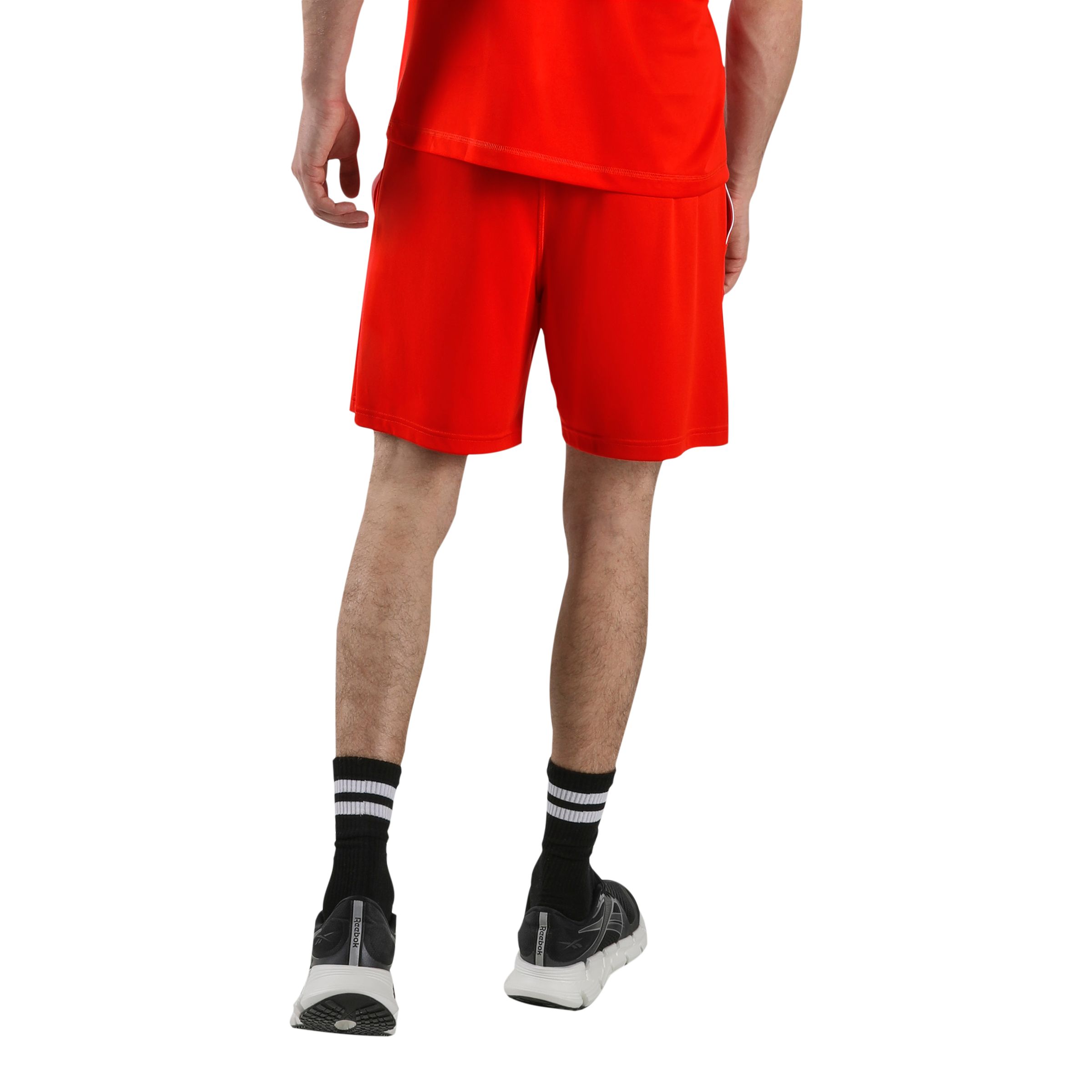 Reebok Men's Id Train Block Cotton Blend Athletic Shorts